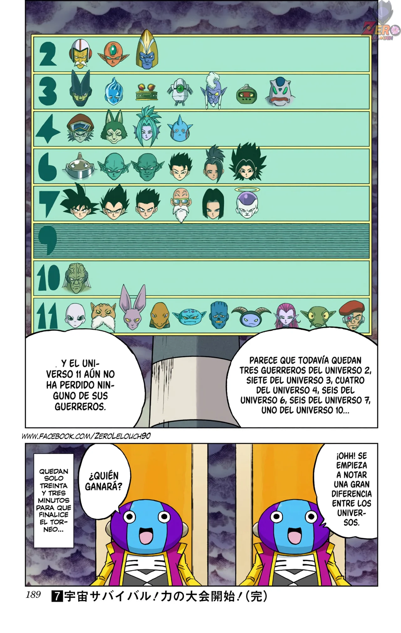 Página 45 del Manga