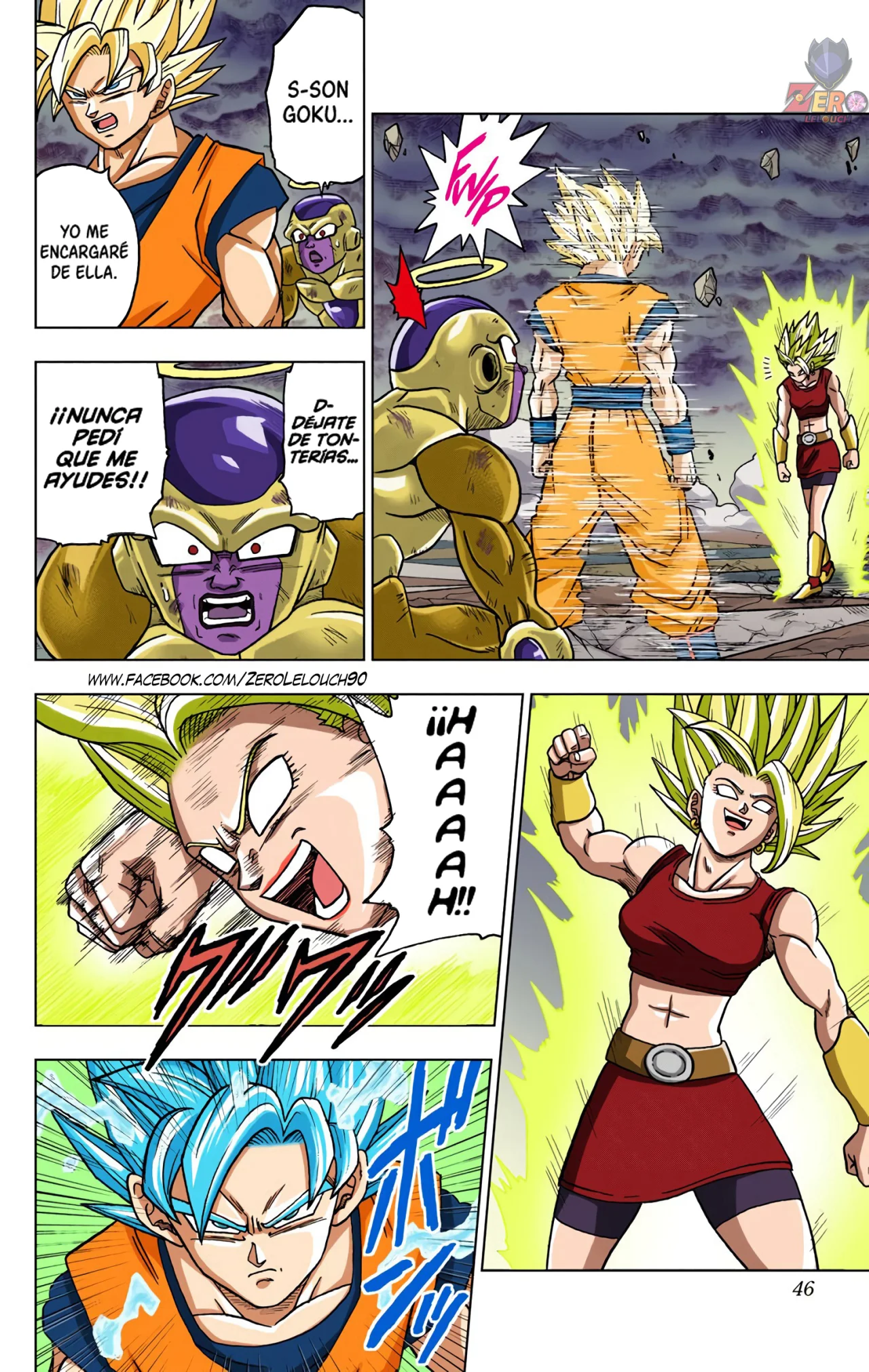 Página 45 del Manga
