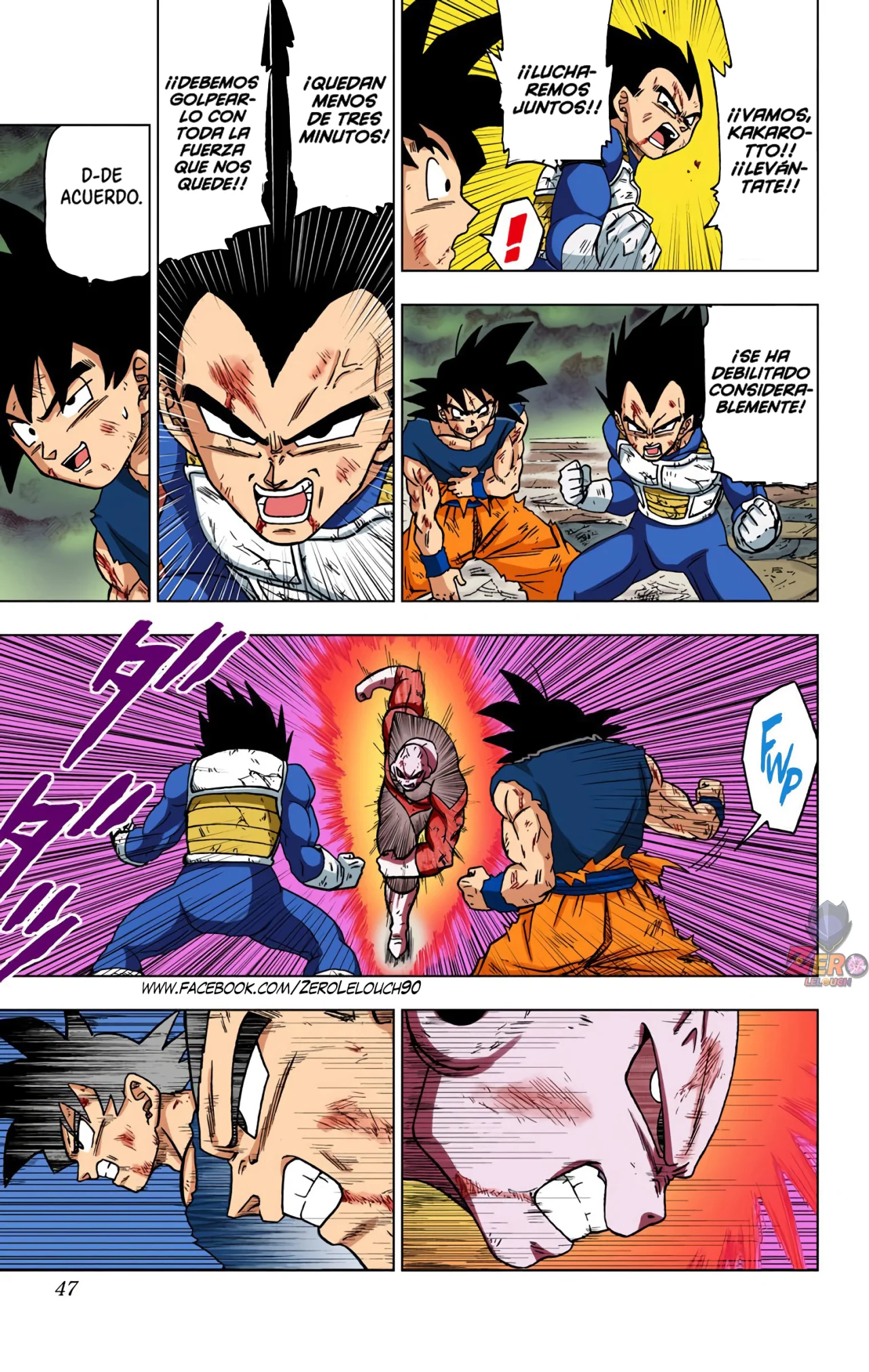 Página 46 del Manga