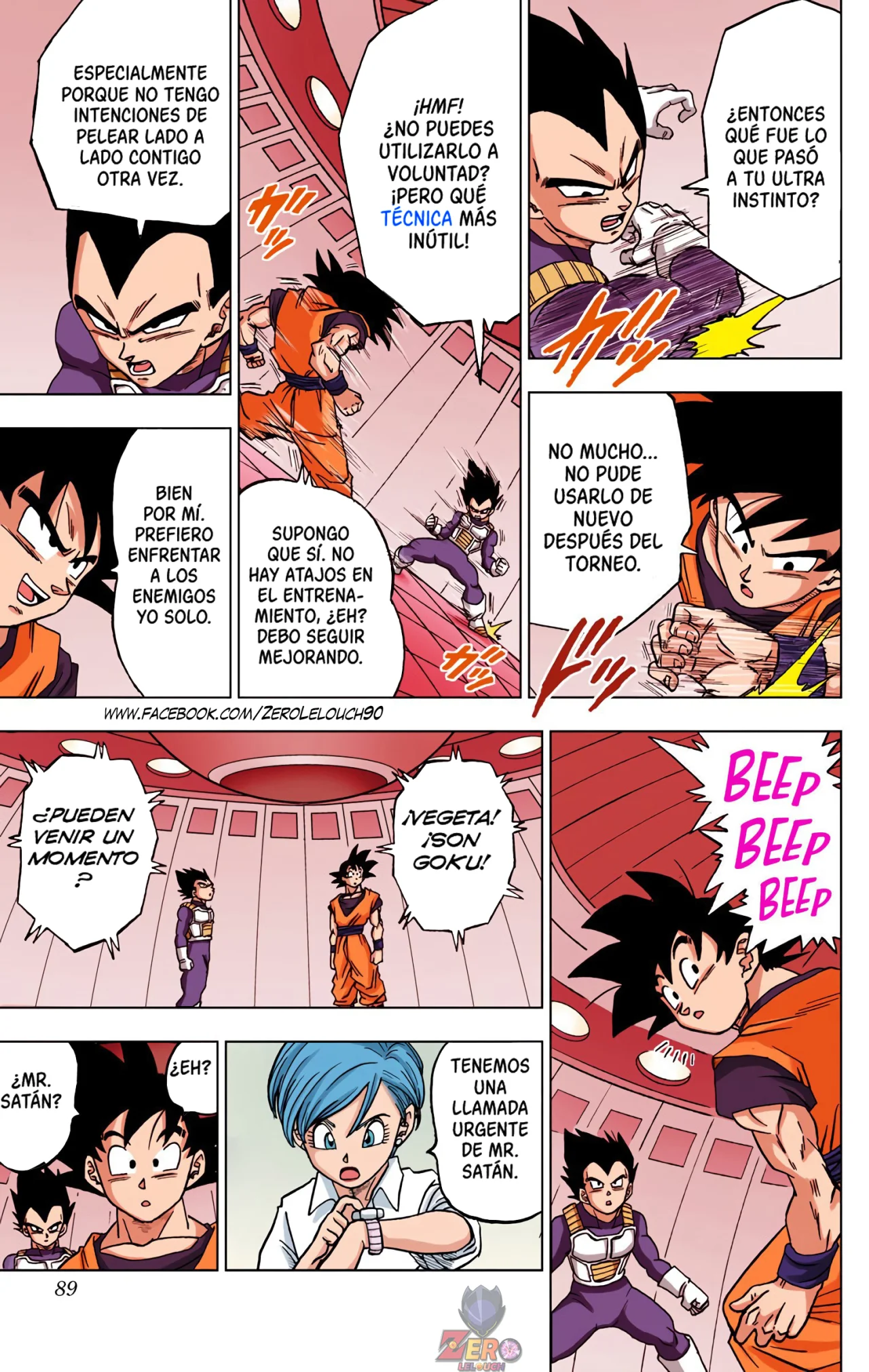 Página 37 del Manga