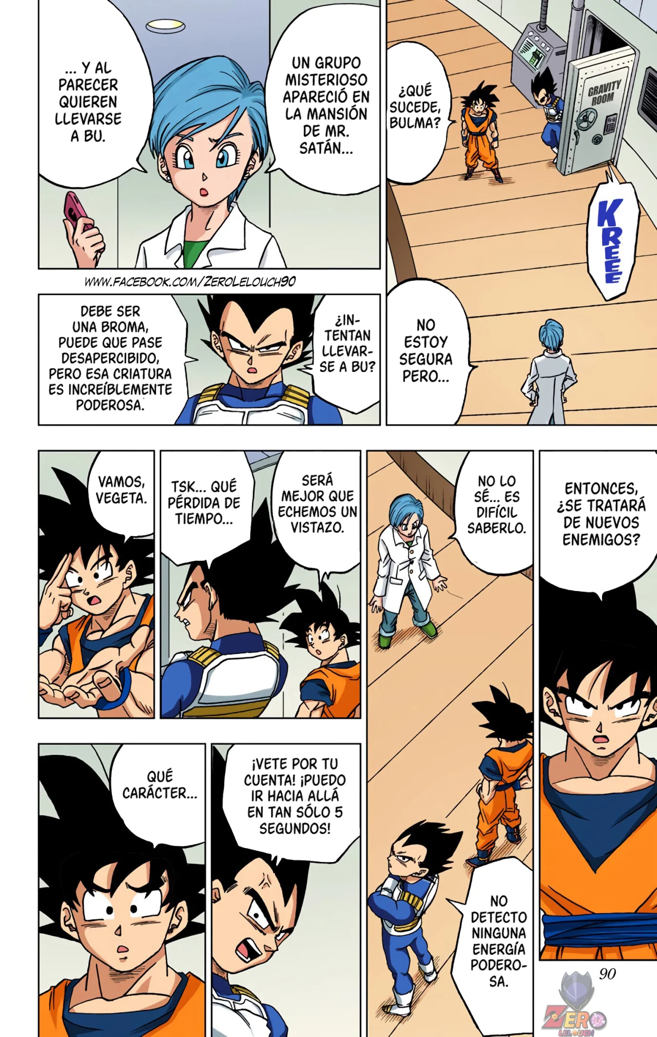 Página 38 del Manga