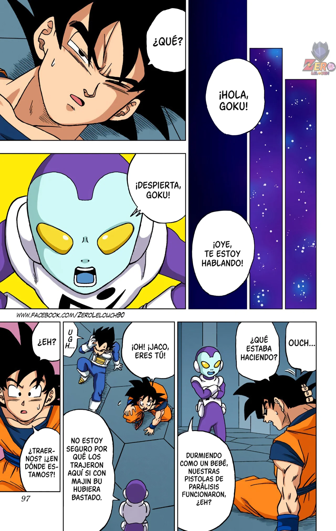 Página 45 del Manga