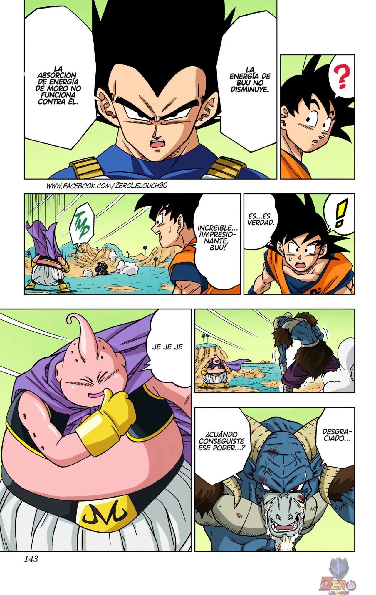 Página 45 del Manga