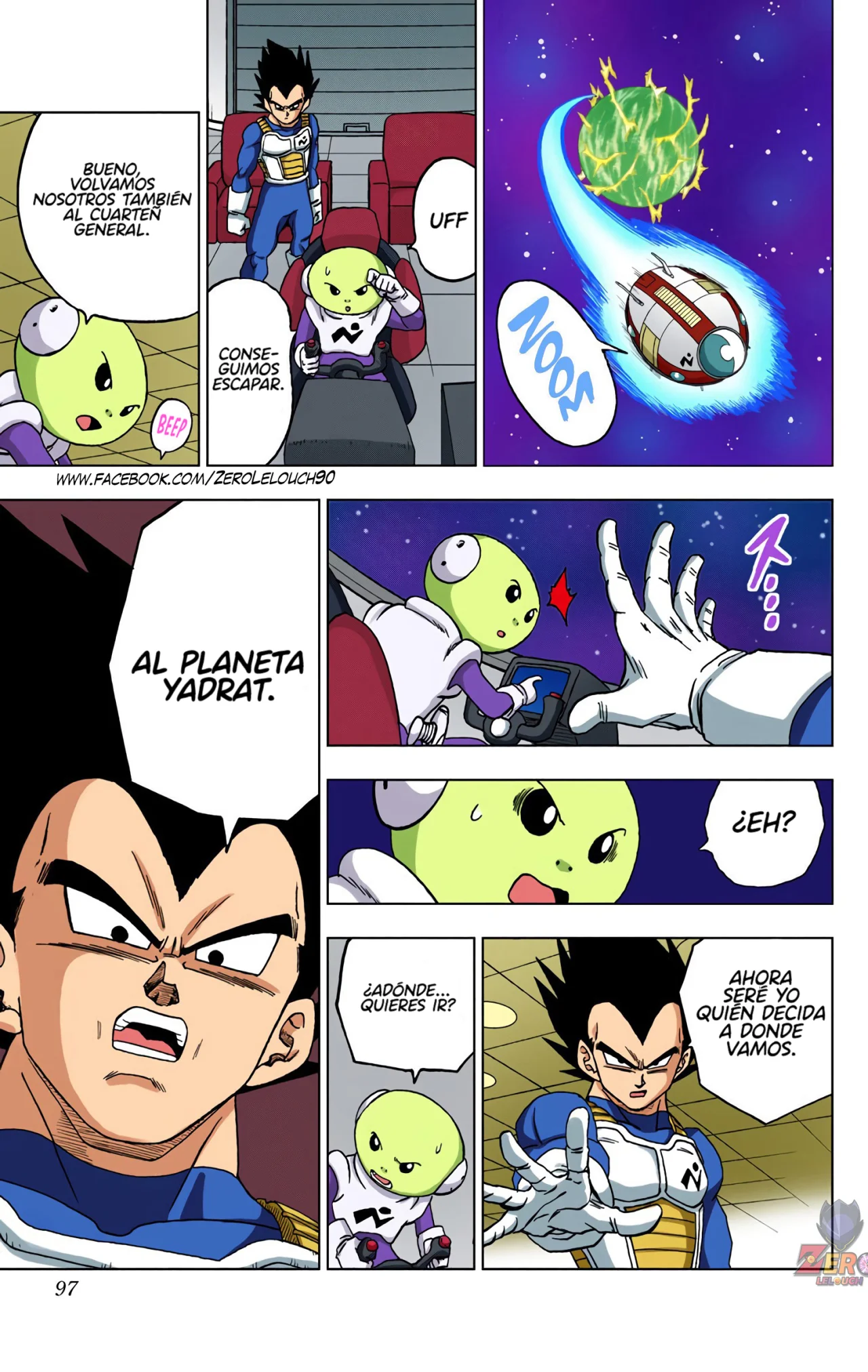 Página 45 del Manga