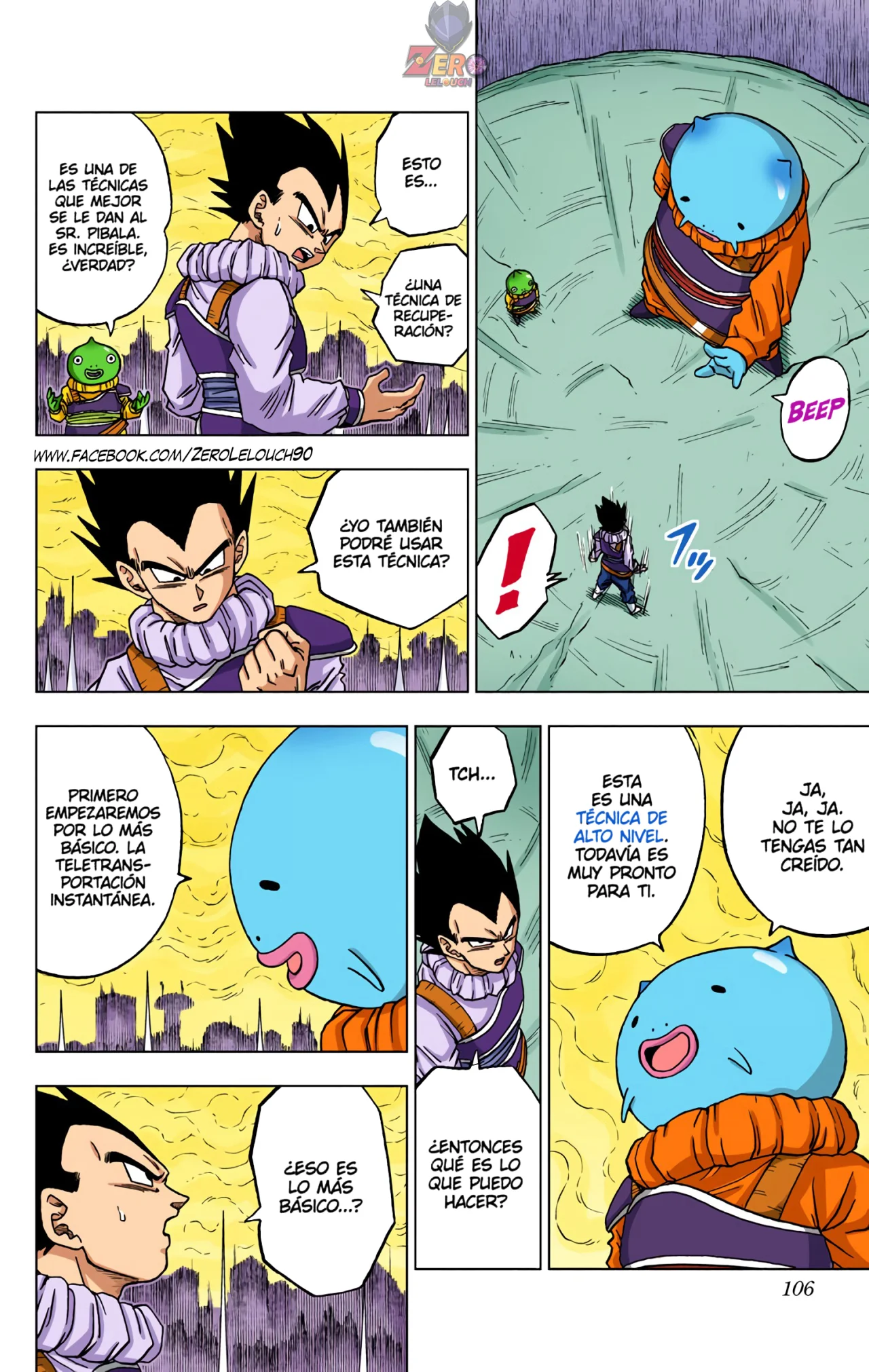 Página 8 del Manga