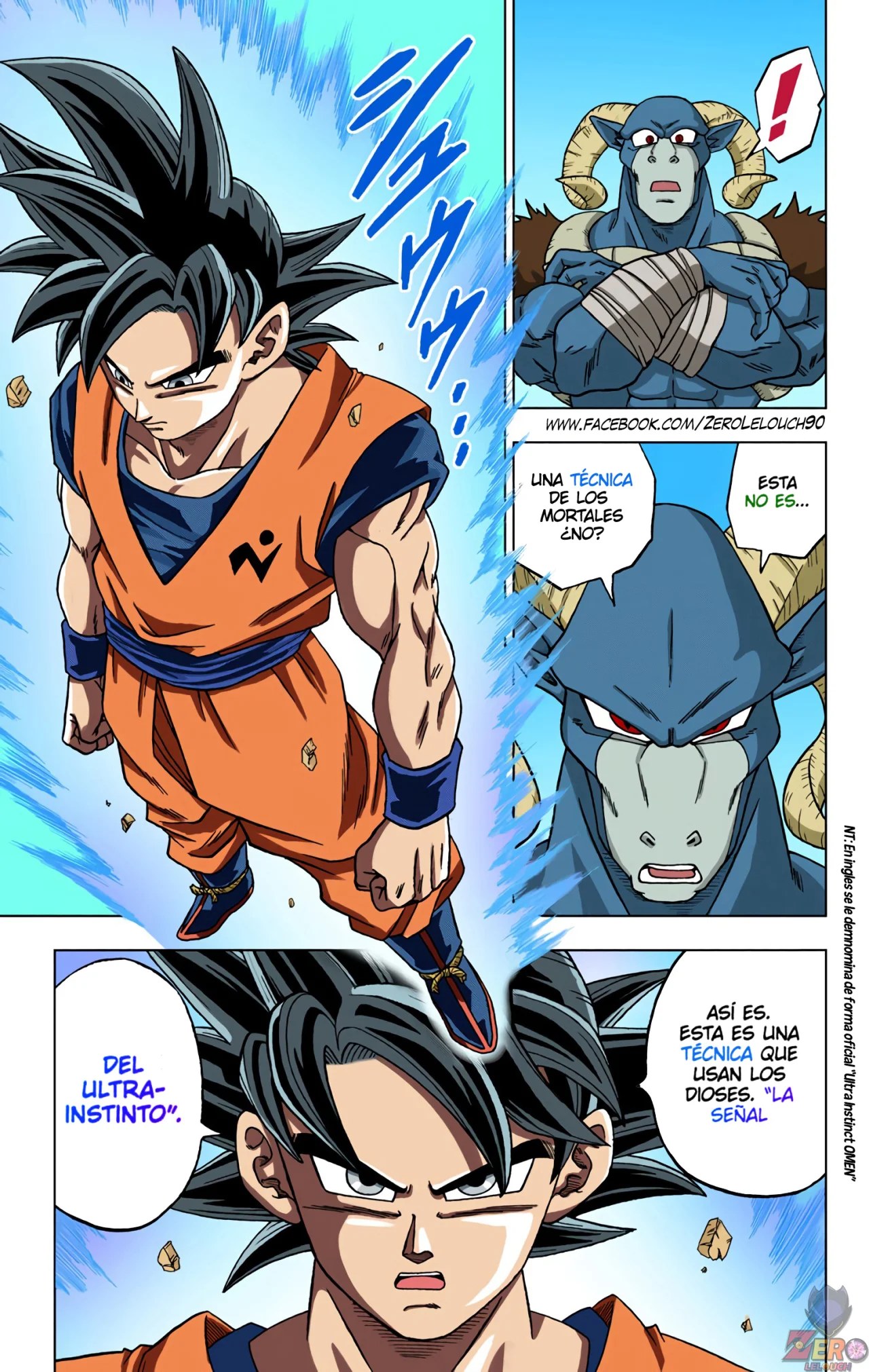 Página 45 del Manga