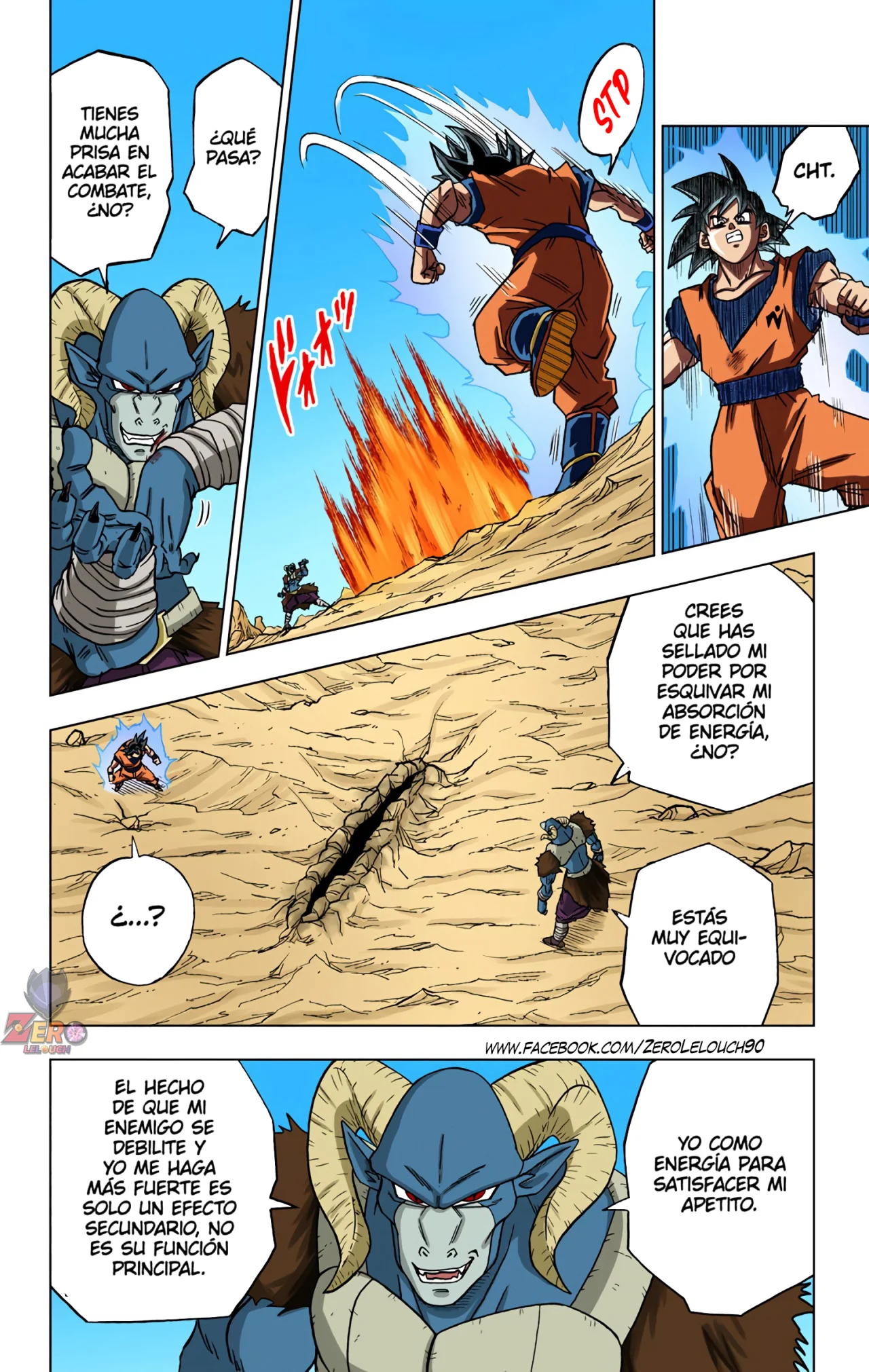 Página 38 del Manga