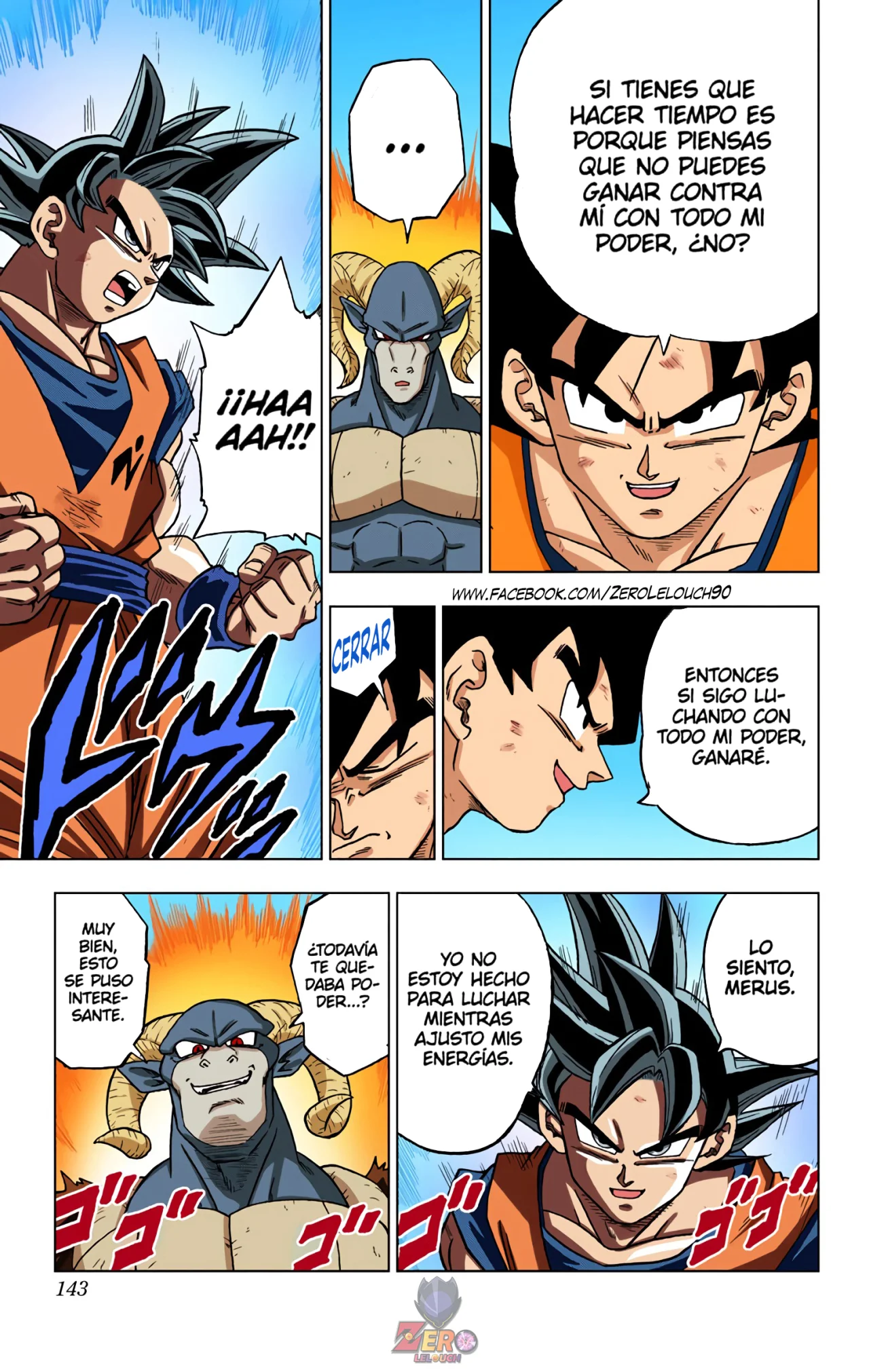 Página 45 del Manga