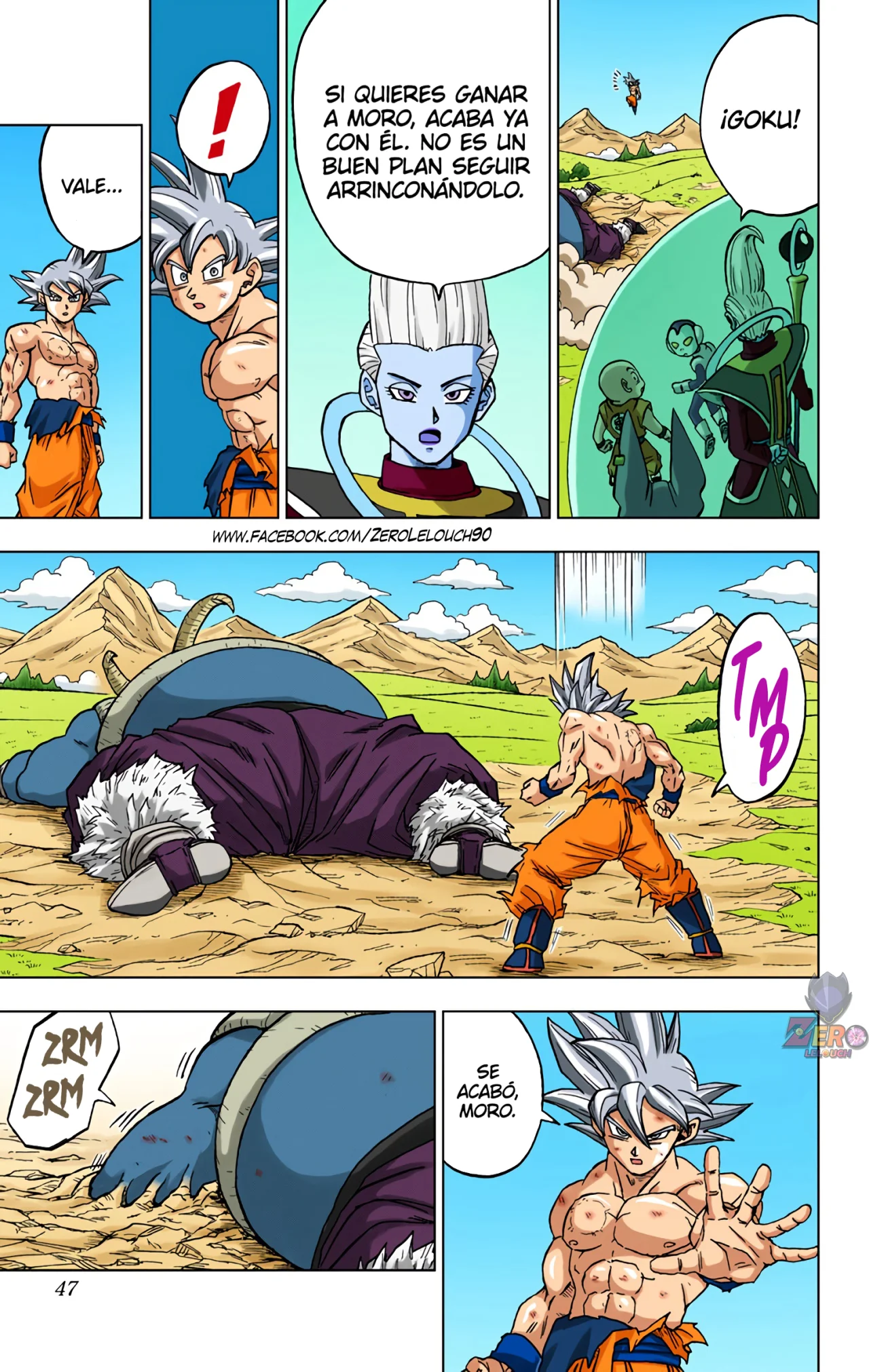 Página 45 del Manga