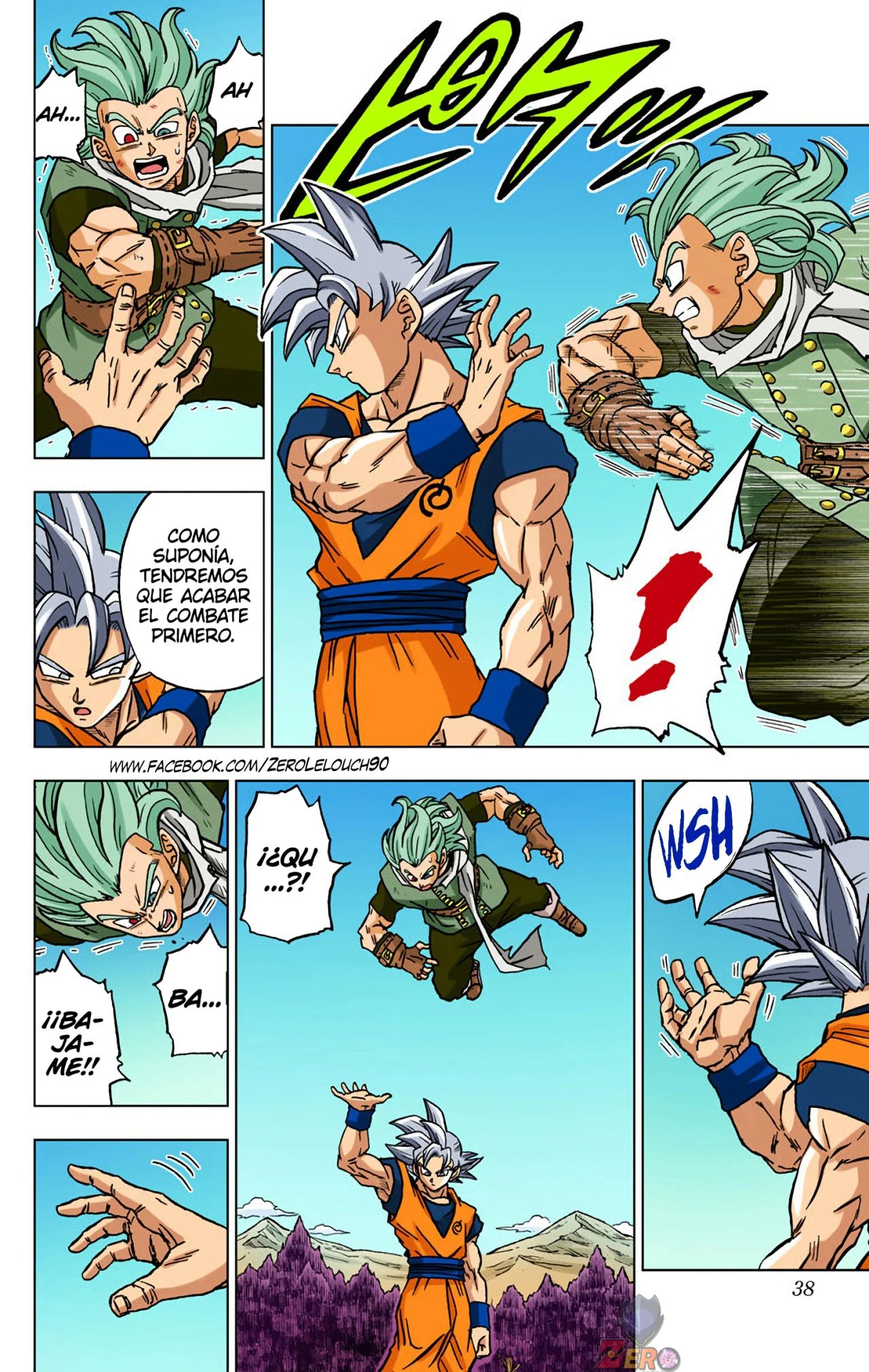 Página 38 del Manga