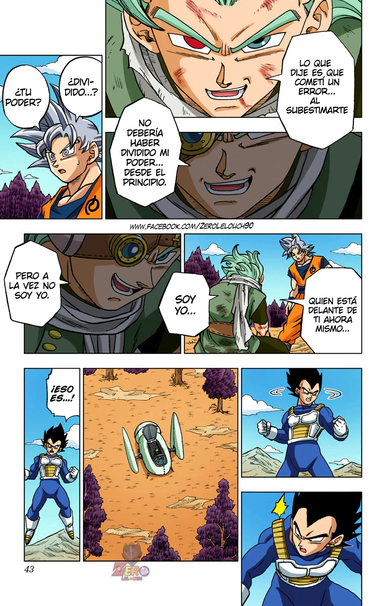 Página 43 del Manga