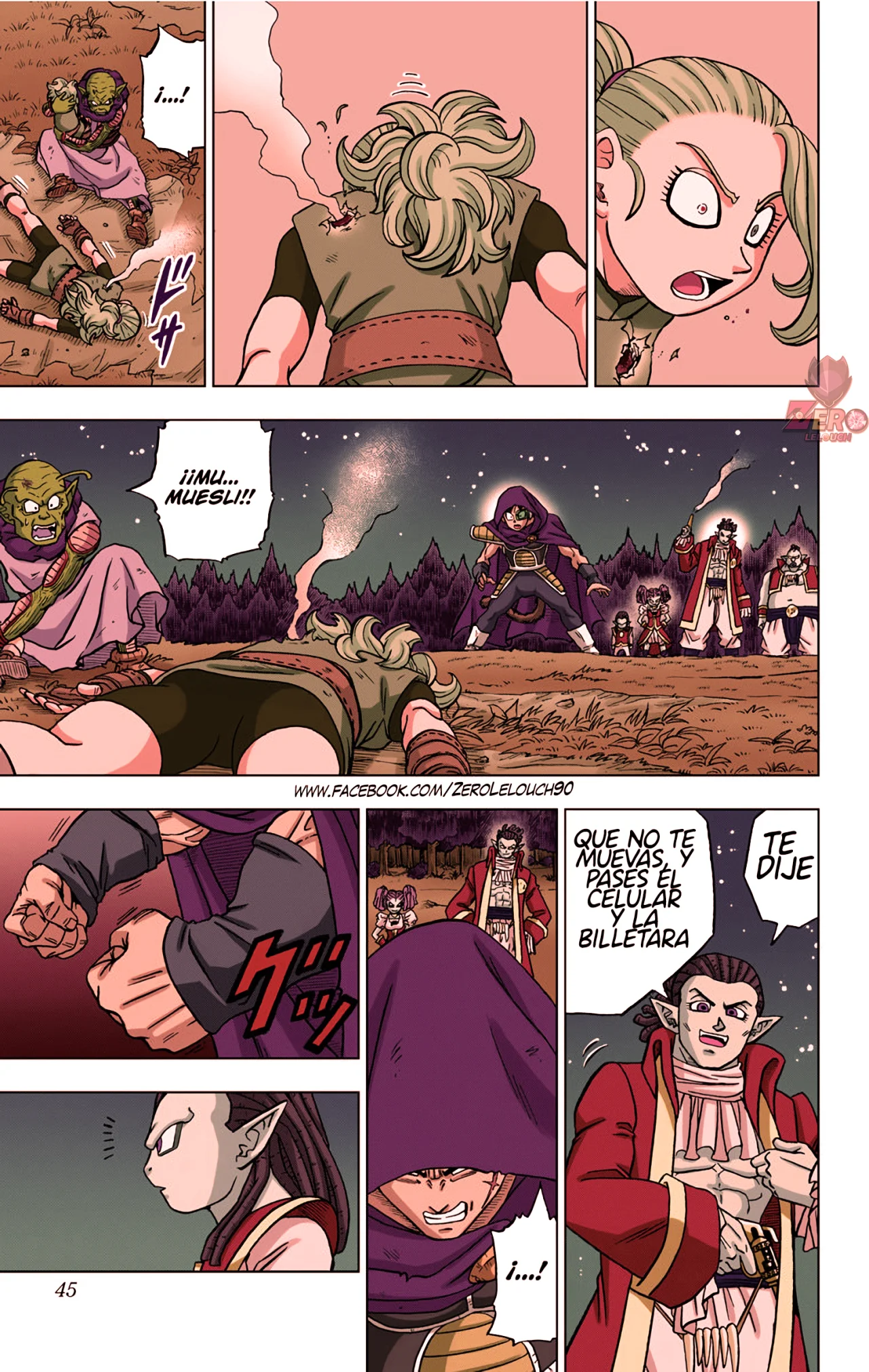 Página 44 del Manga
