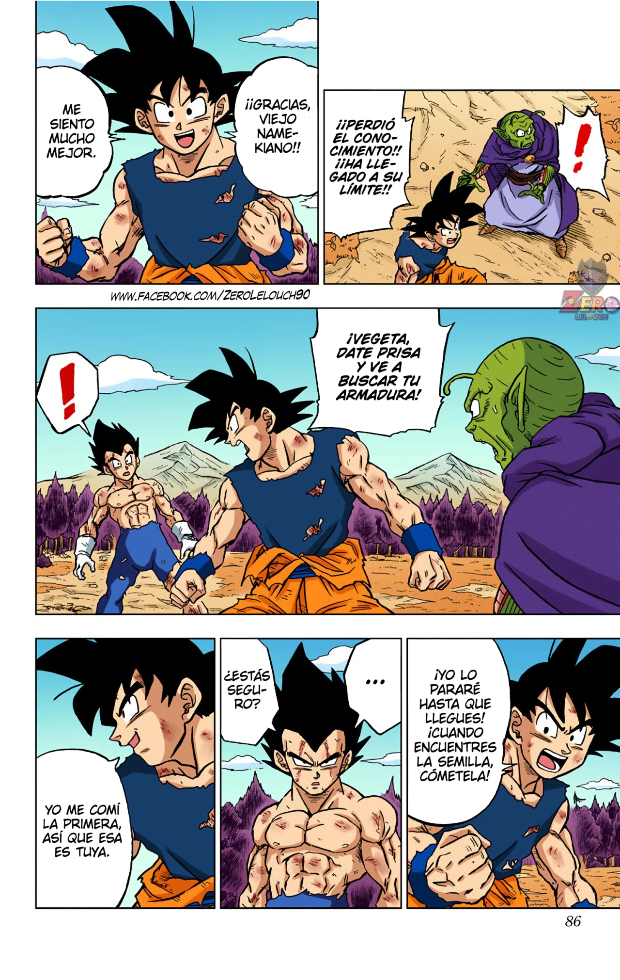 Página 34 del Manga
