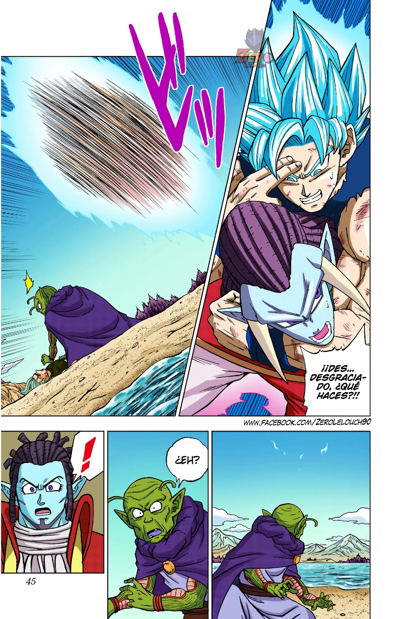Página 45 del Manga