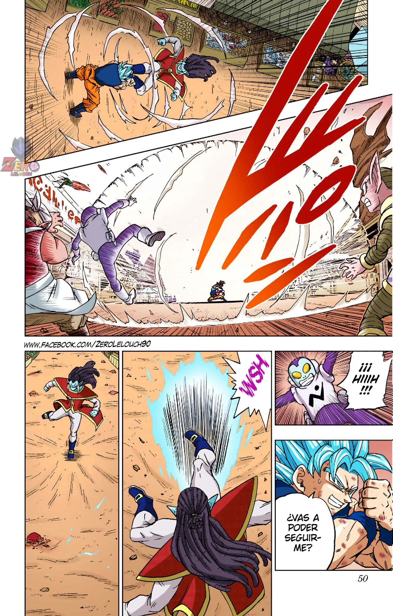 Página 50 del Manga