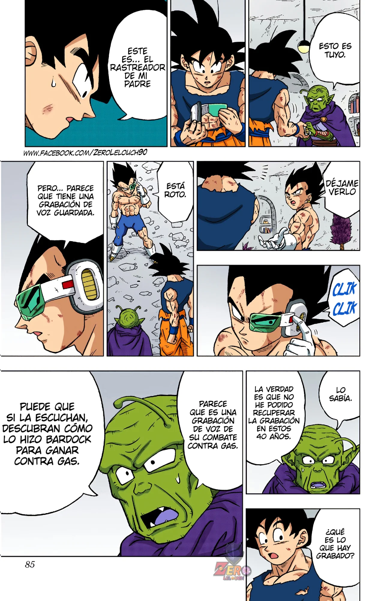 Página 34 del Manga