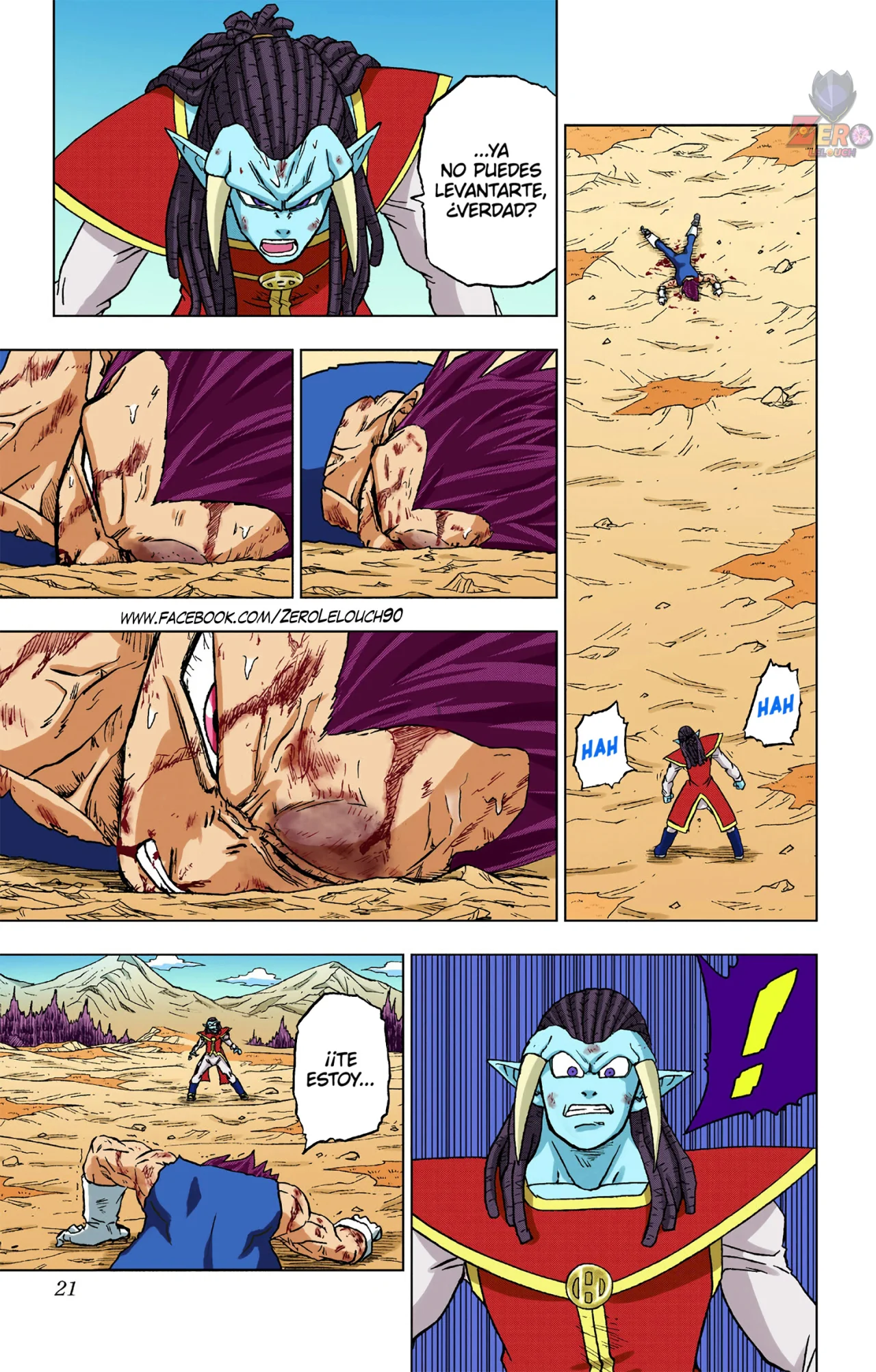 Página 20 del Manga
