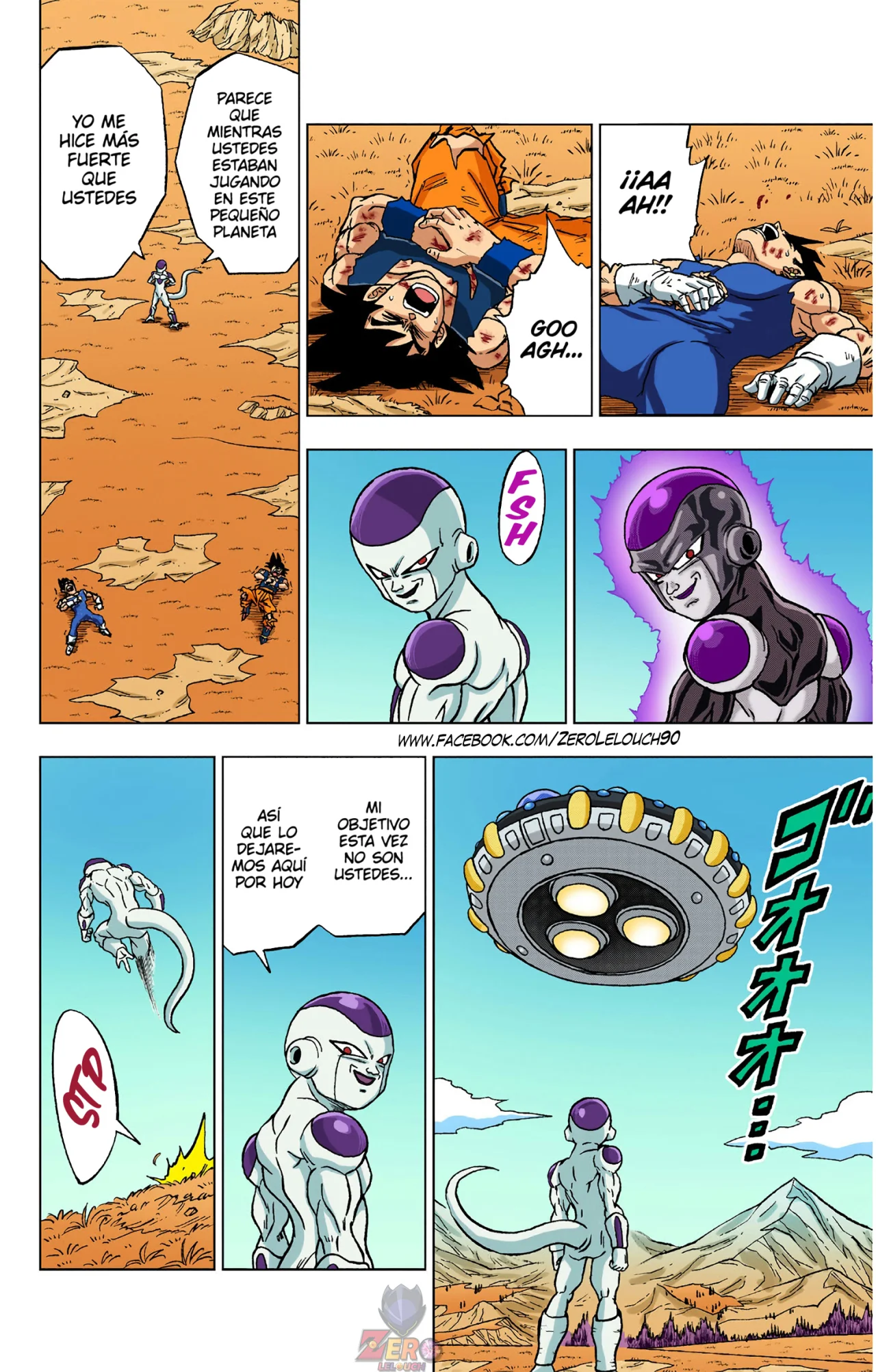 Página 38 del Manga