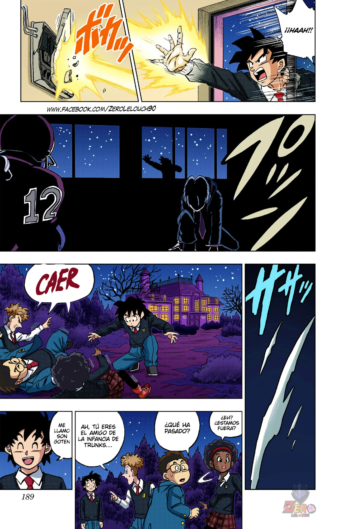 Página 45 del Manga