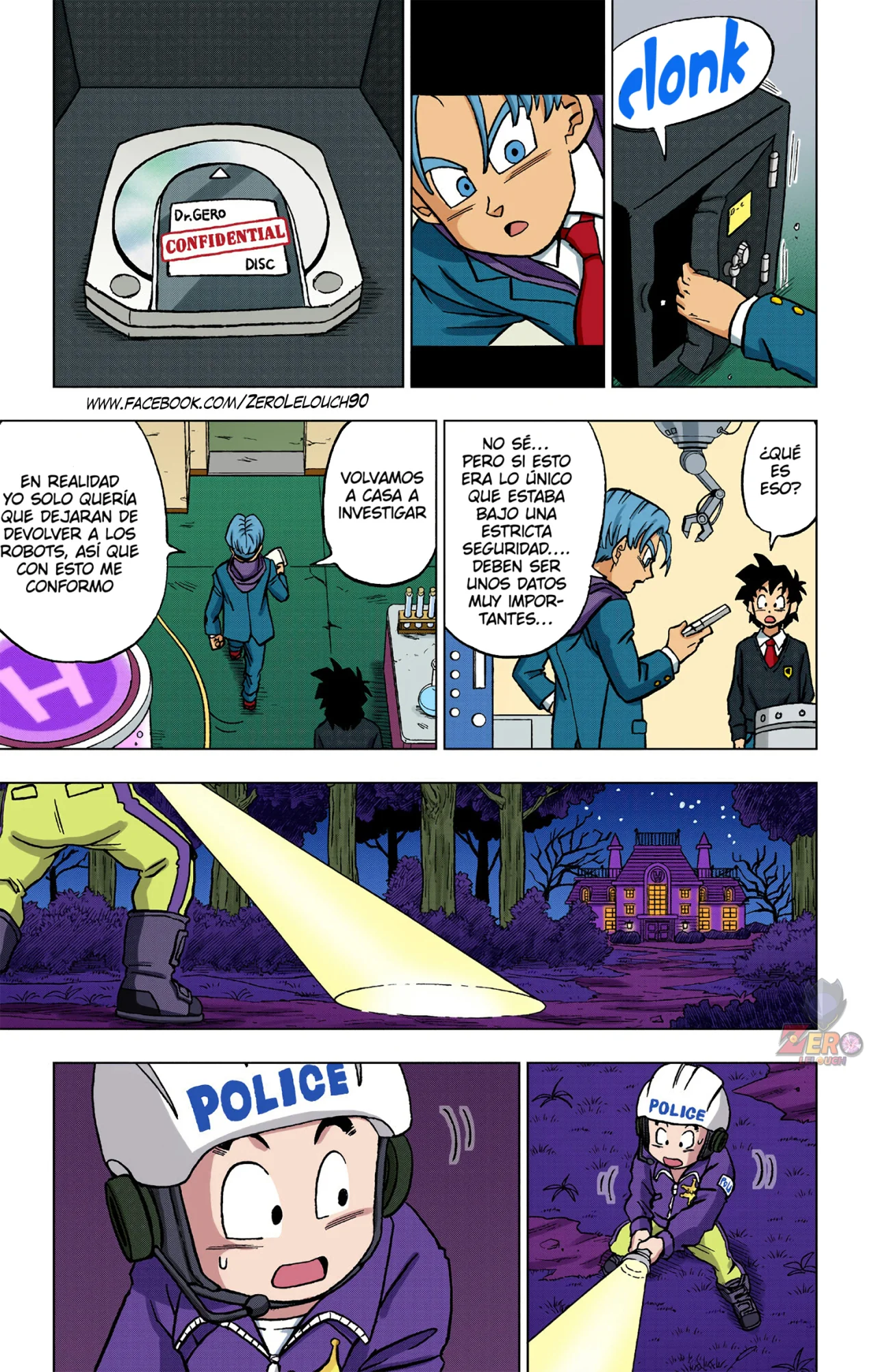 Página 52 del Manga