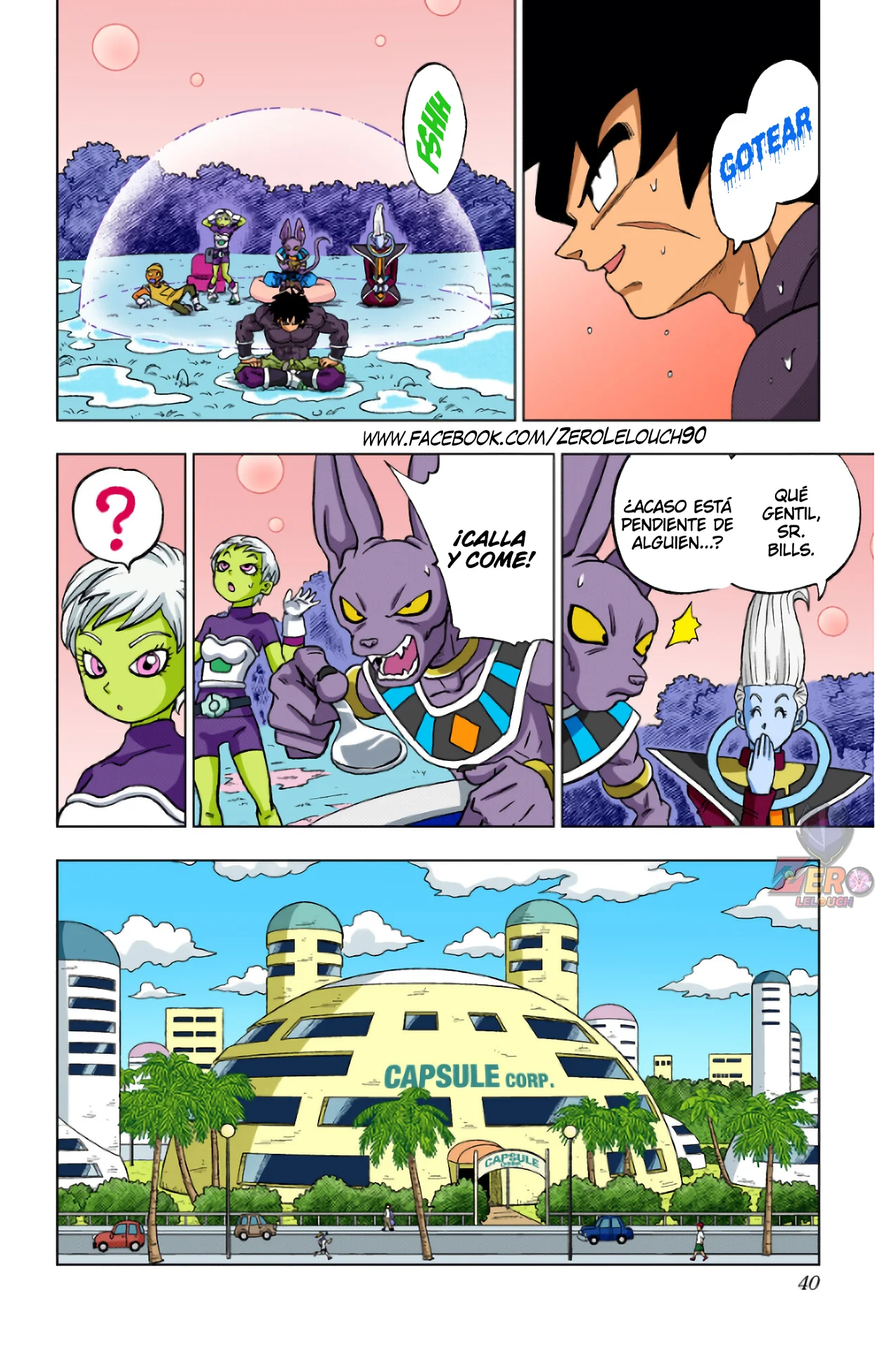 Página 41 del Manga