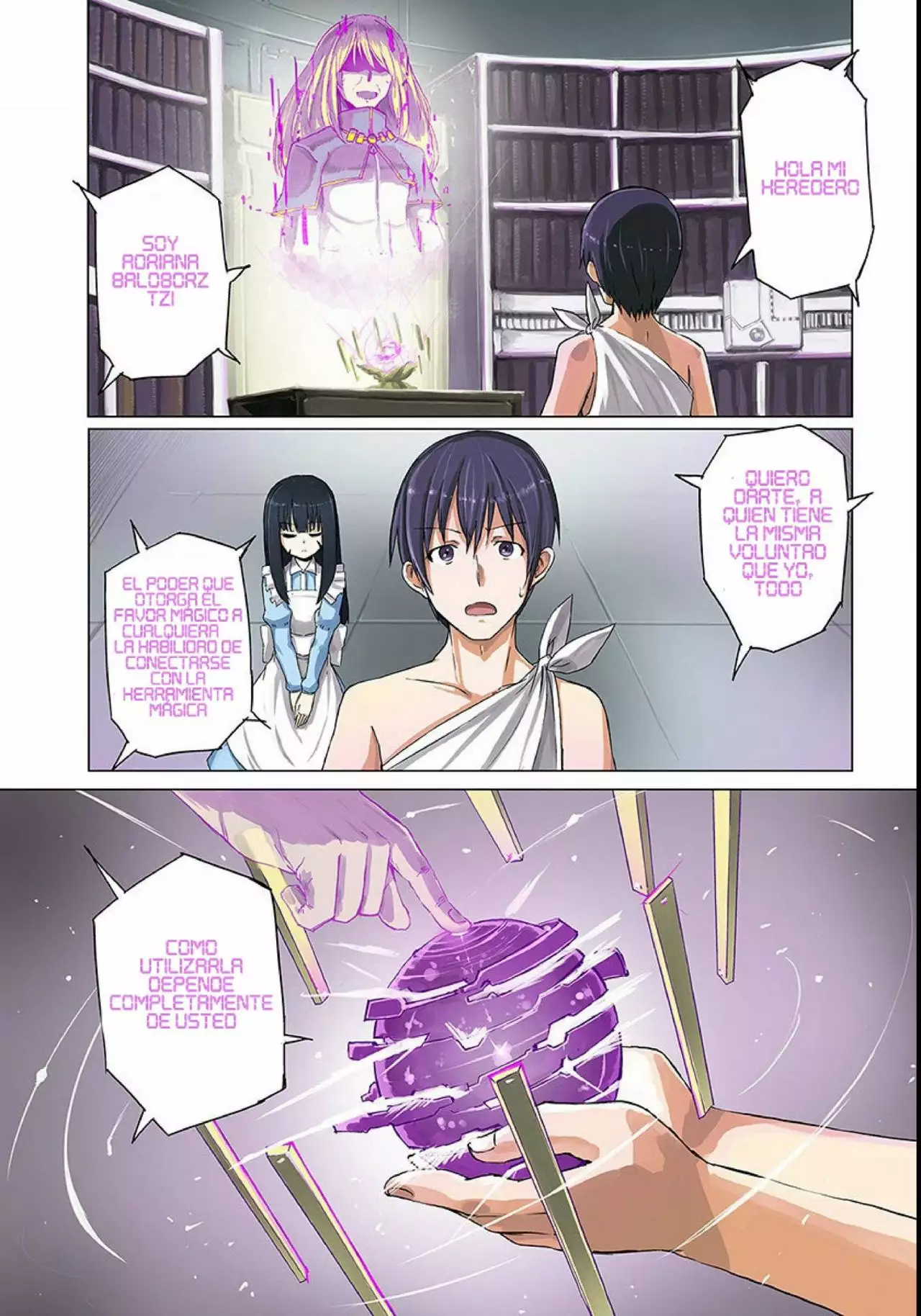 Página 2 del Manga