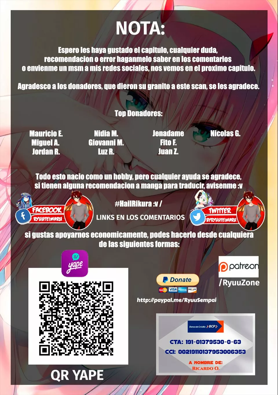 Página 33 del Manga