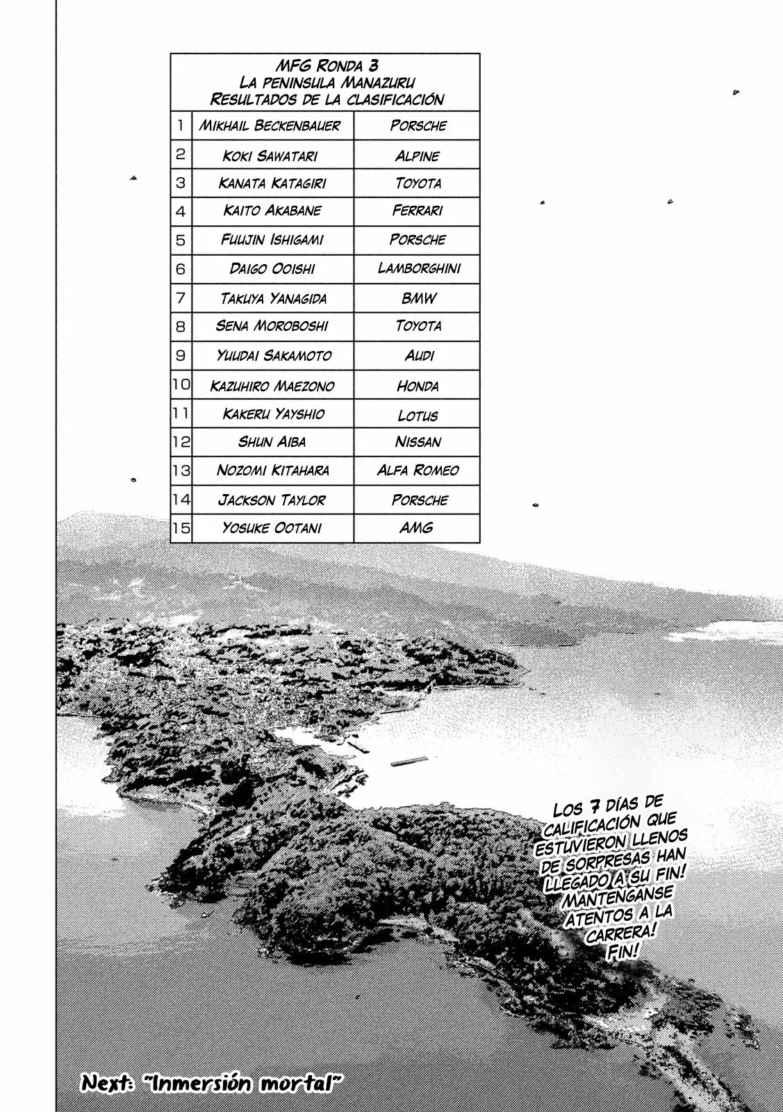 Página 16 del Manga