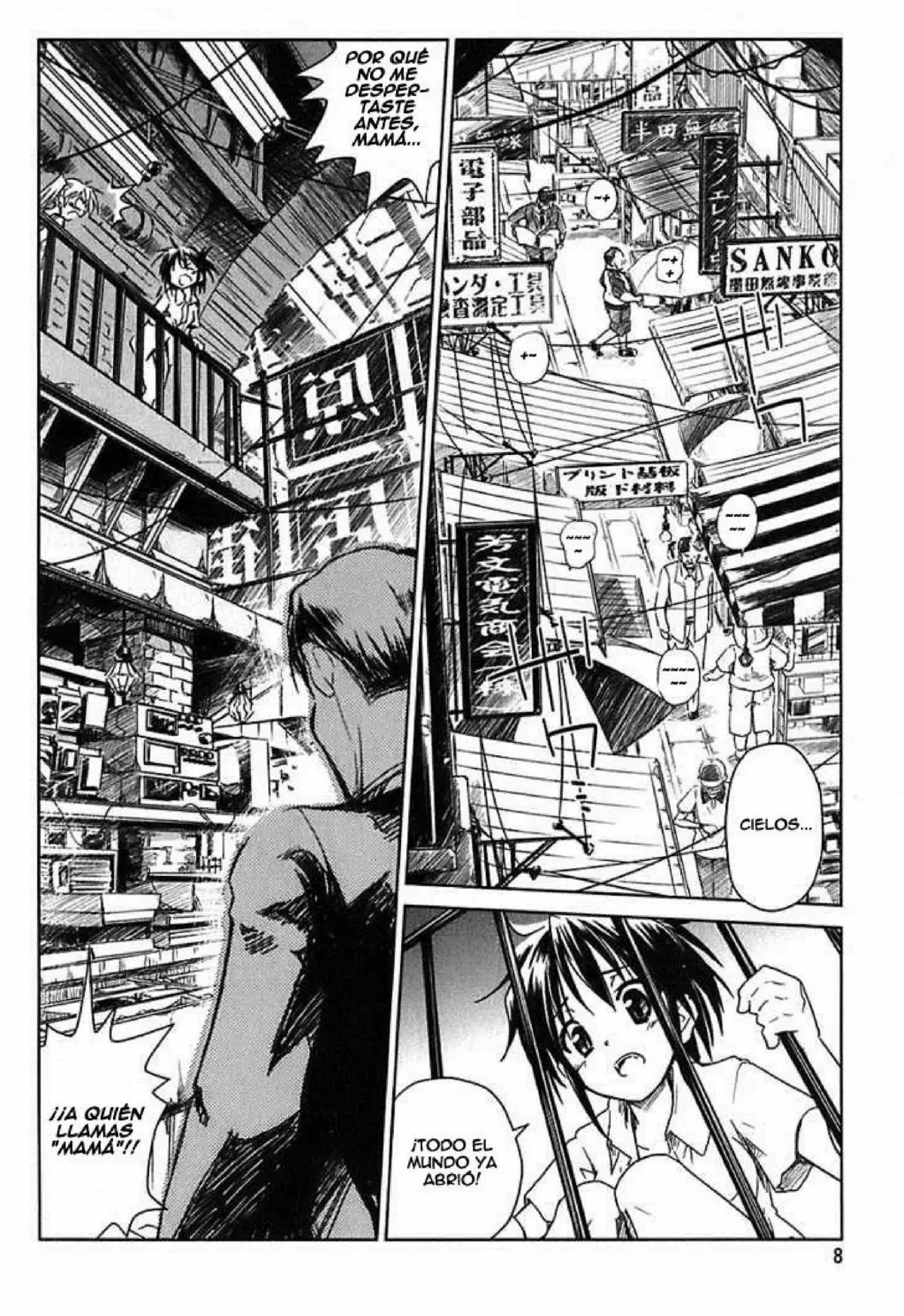 Página 8 del Manga