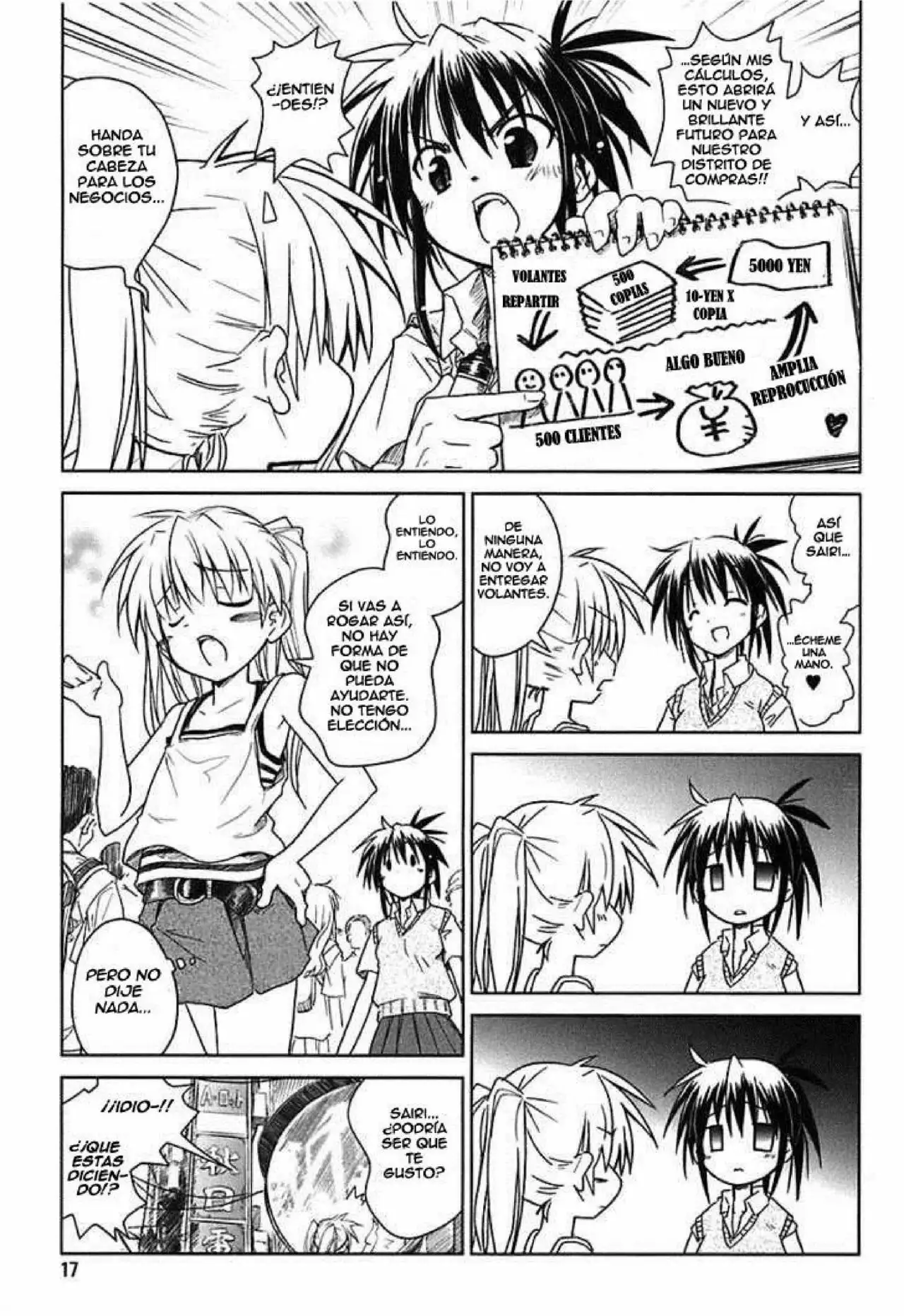Página 17 del Manga