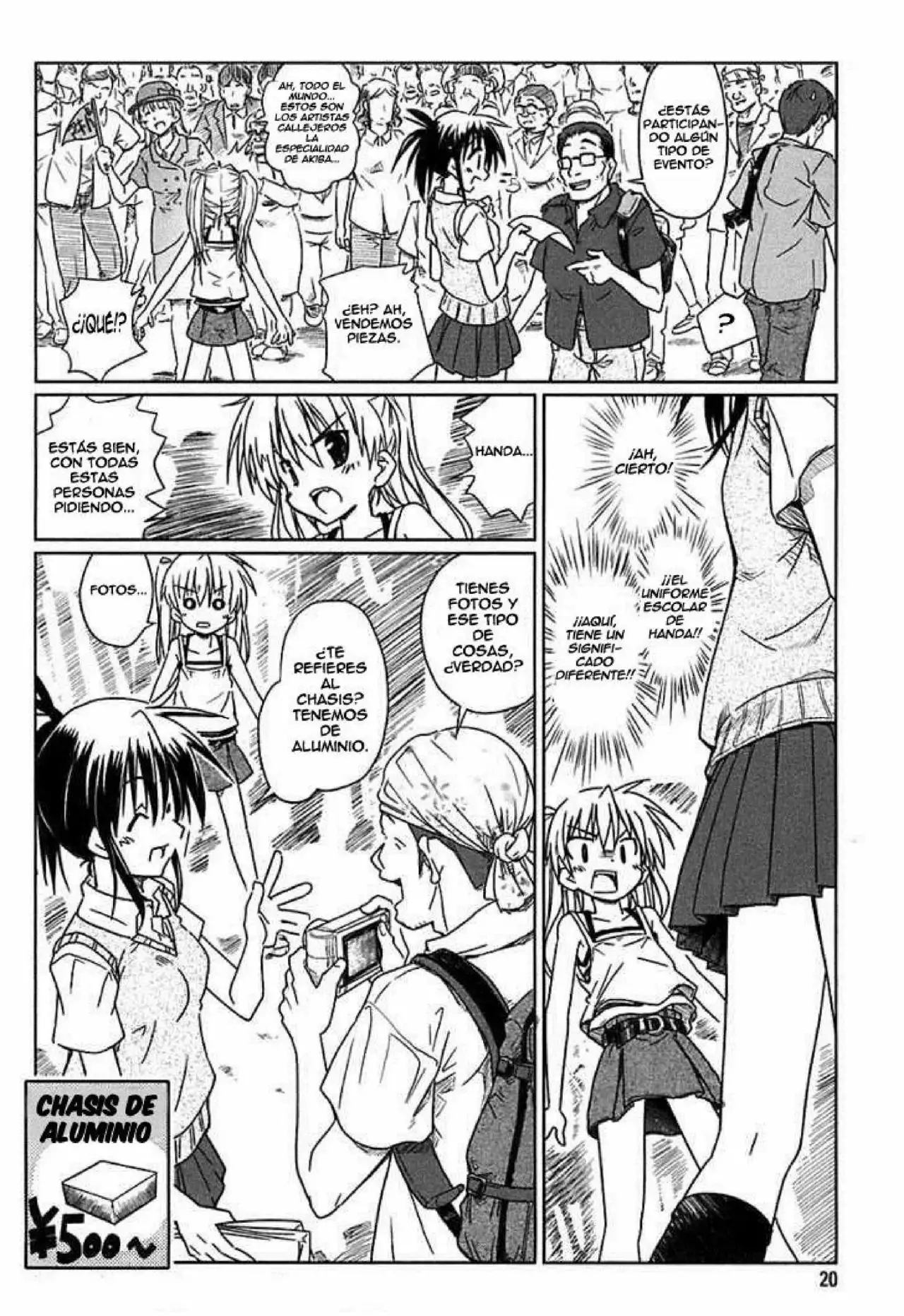 Página 20 del Manga