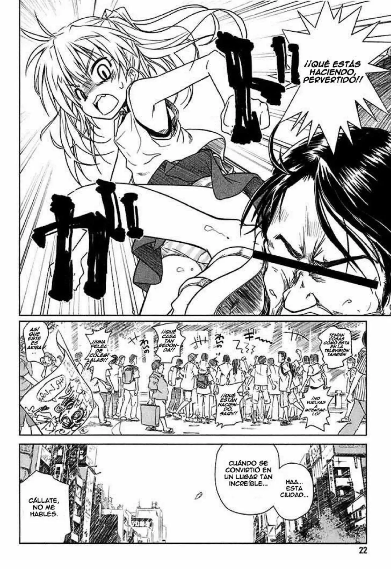 Página 22 del Manga