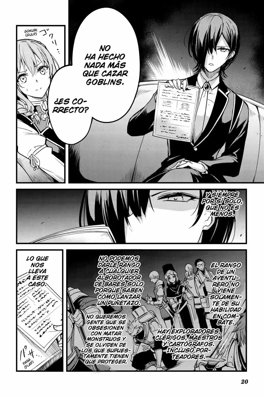 Página 22 del Manga