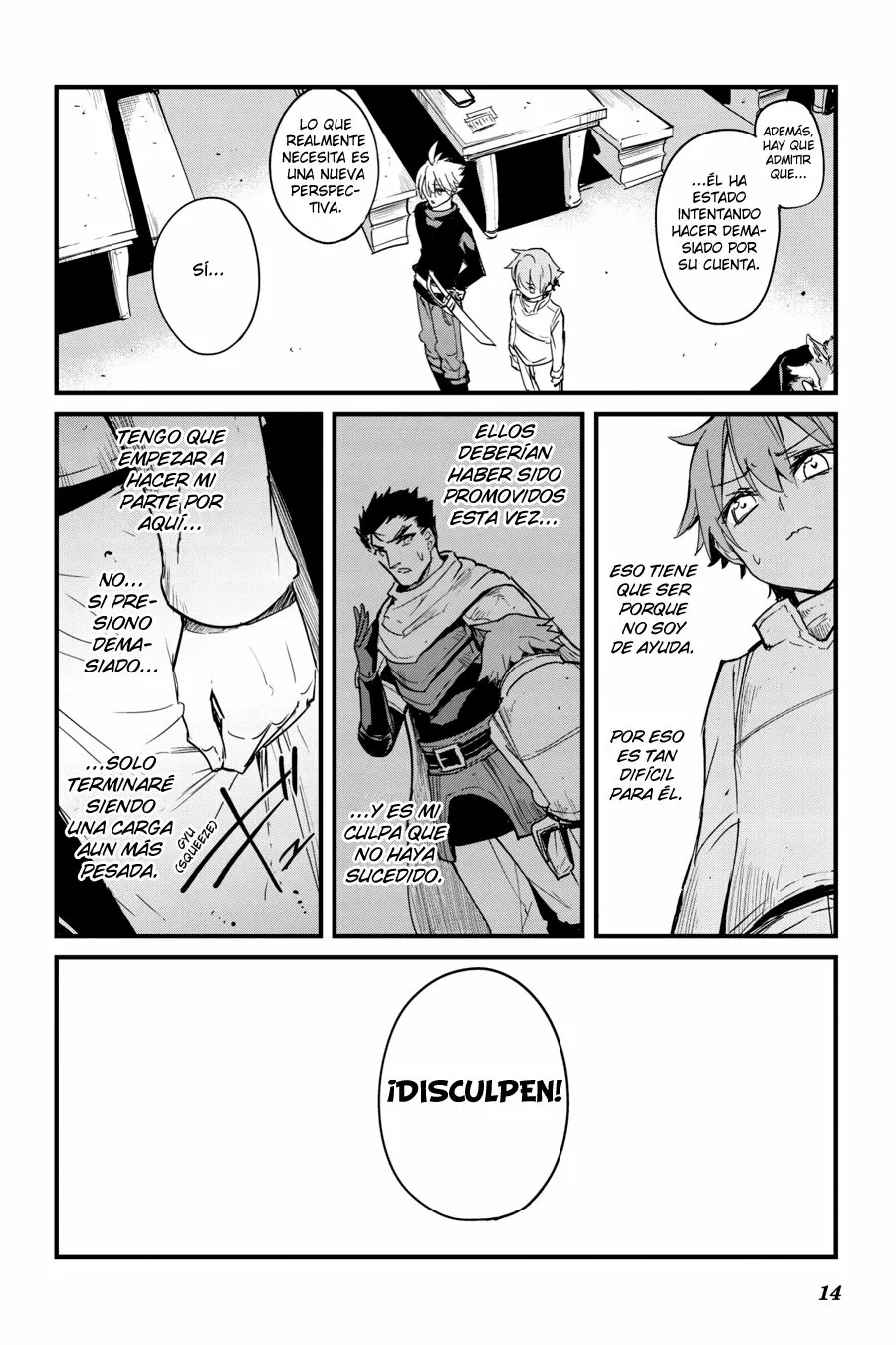 Página 16 del Manga