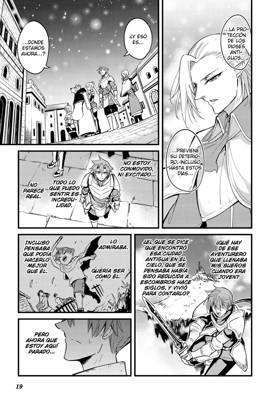 Página 19 del Manga