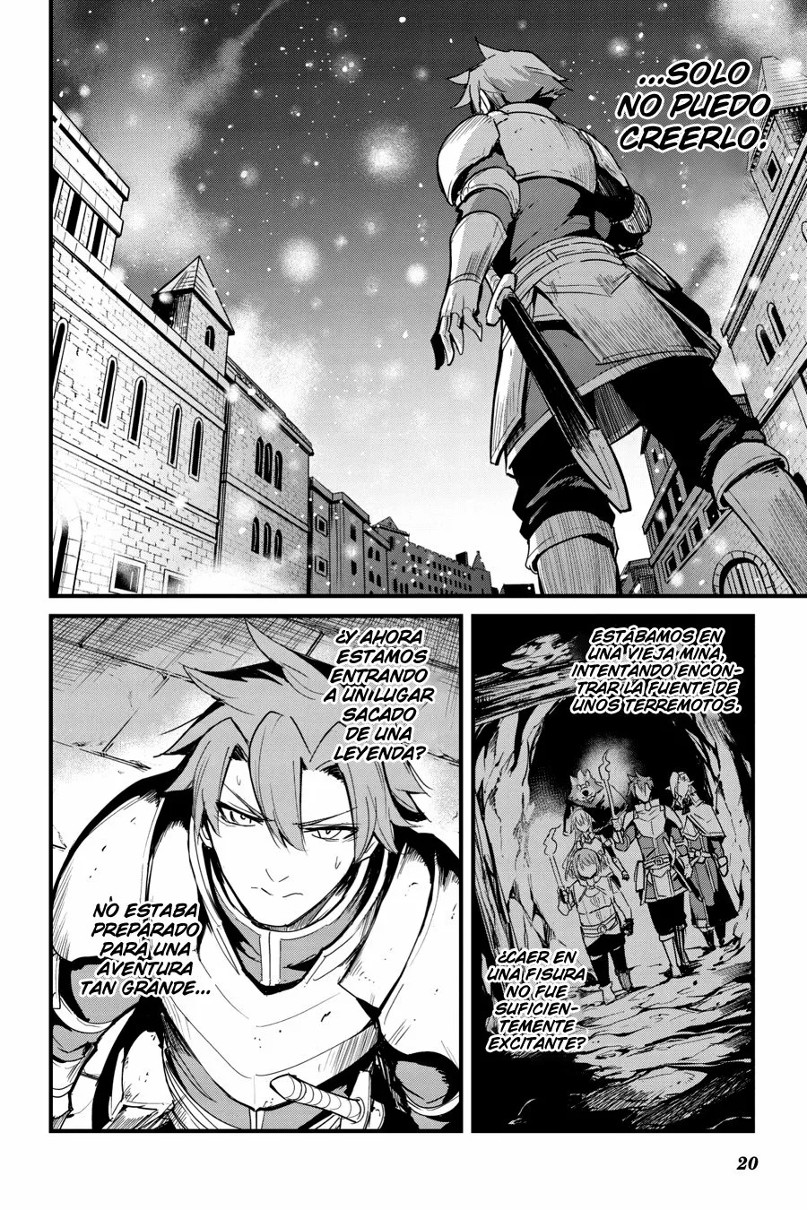 Página 20 del Manga