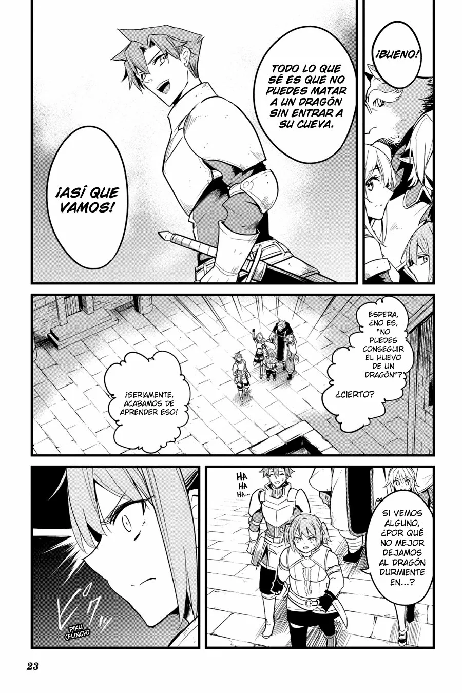 Página 23 del Manga