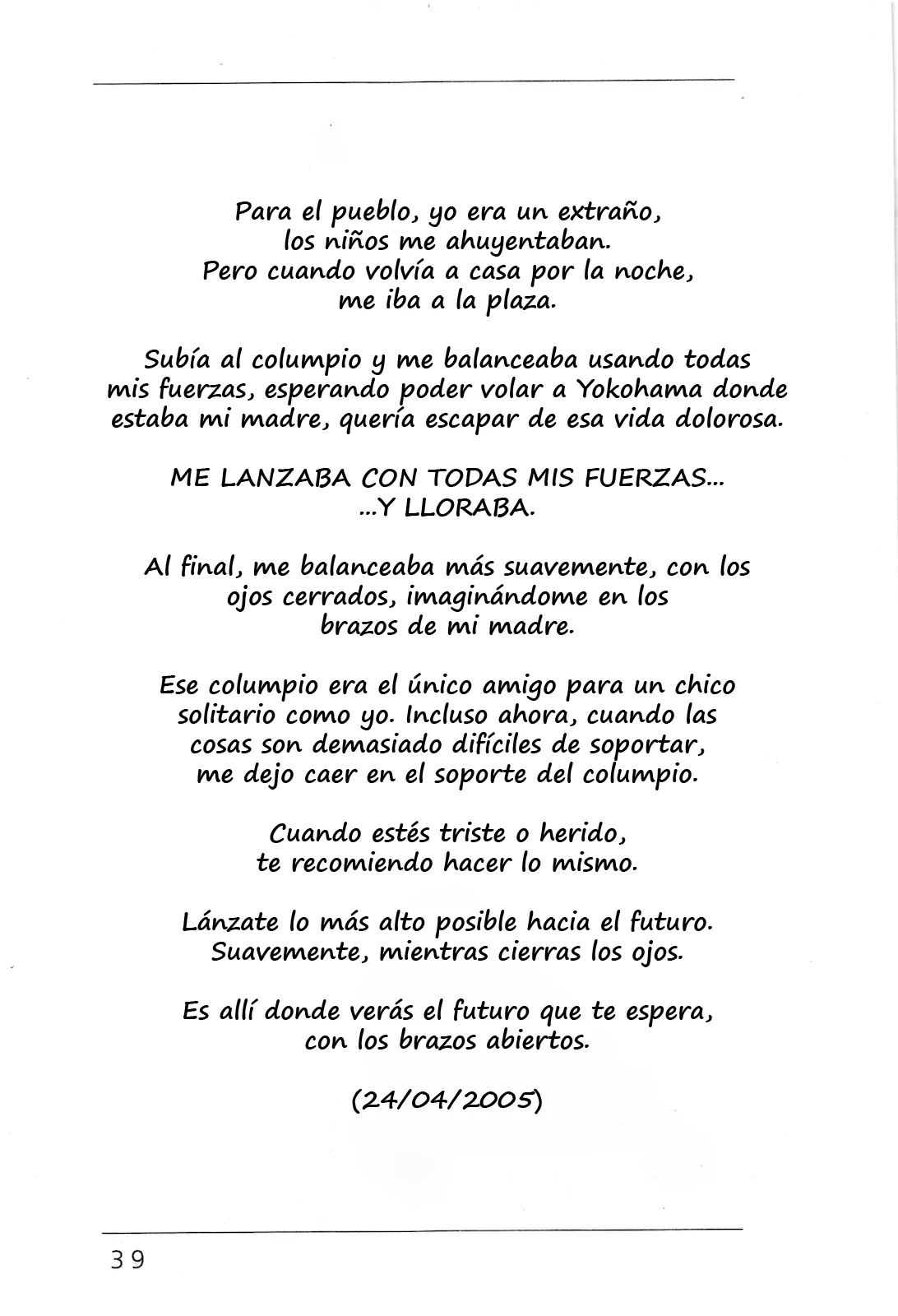 Página 37 del Manga