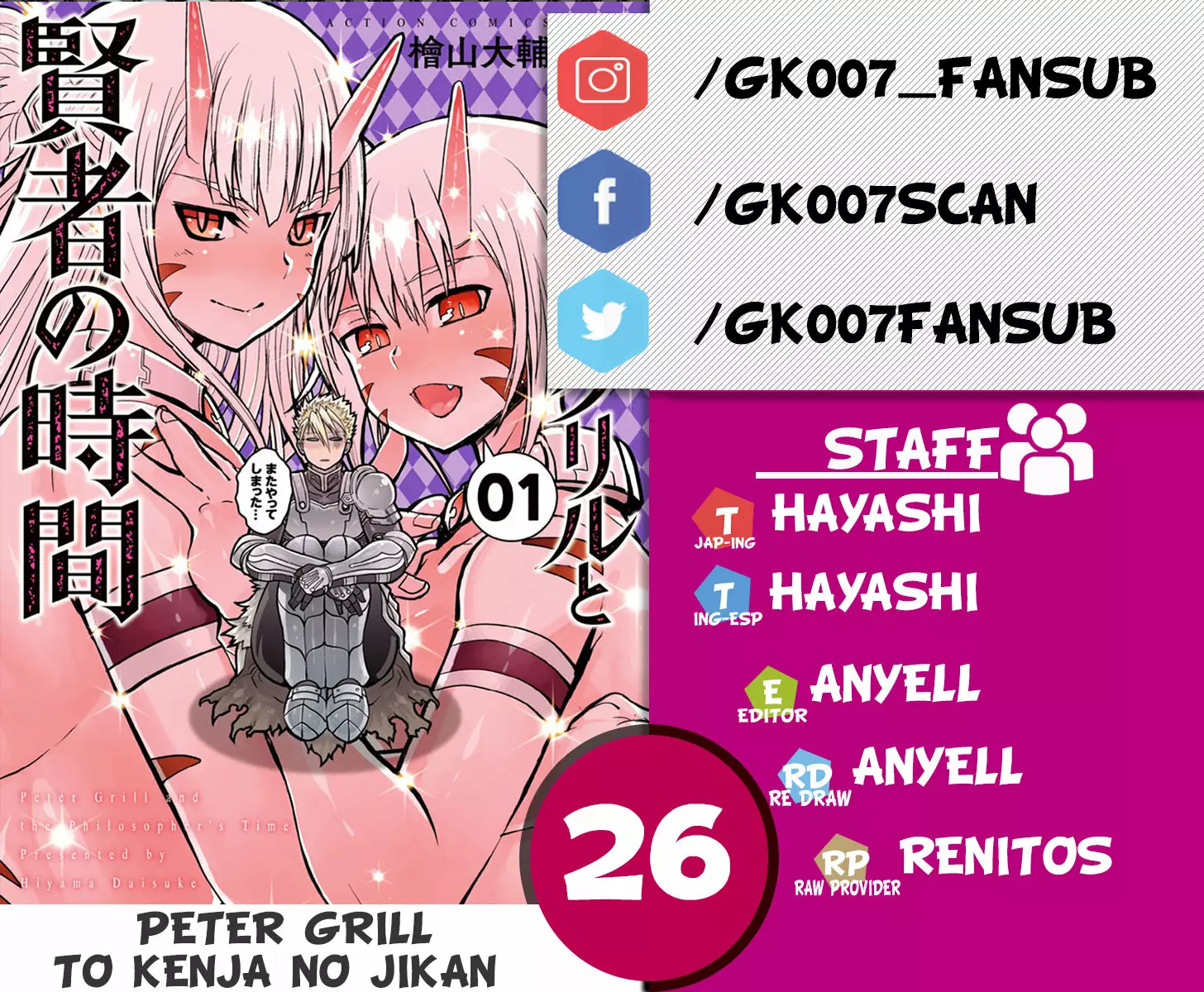 Página 1 del Manga