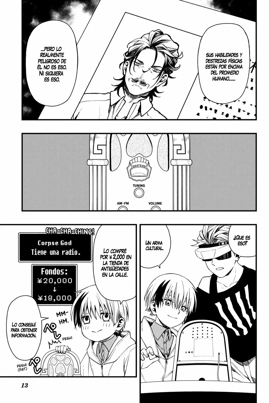 Página 13 del Manga