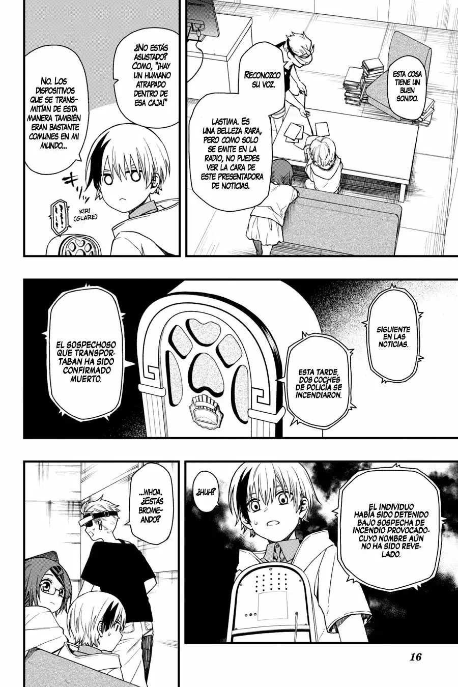 Página 16 del Manga