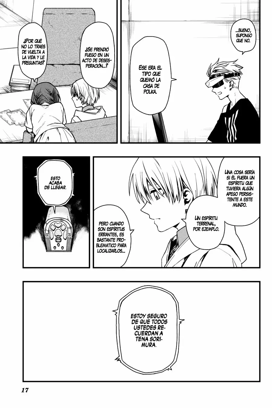 Página 17 del Manga