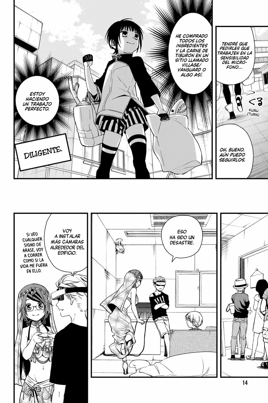 Página 16 del Manga