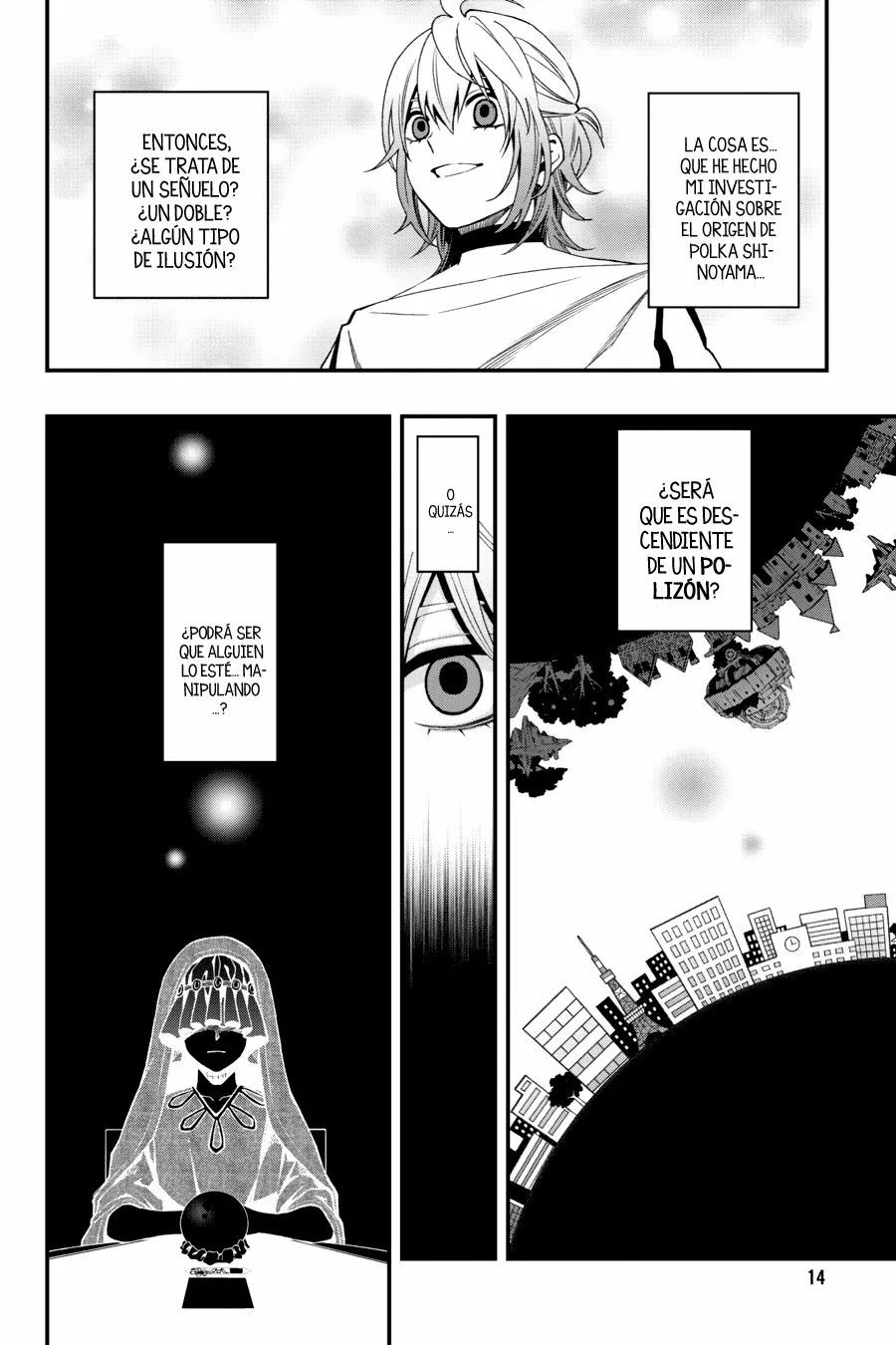 Página 14 del Manga