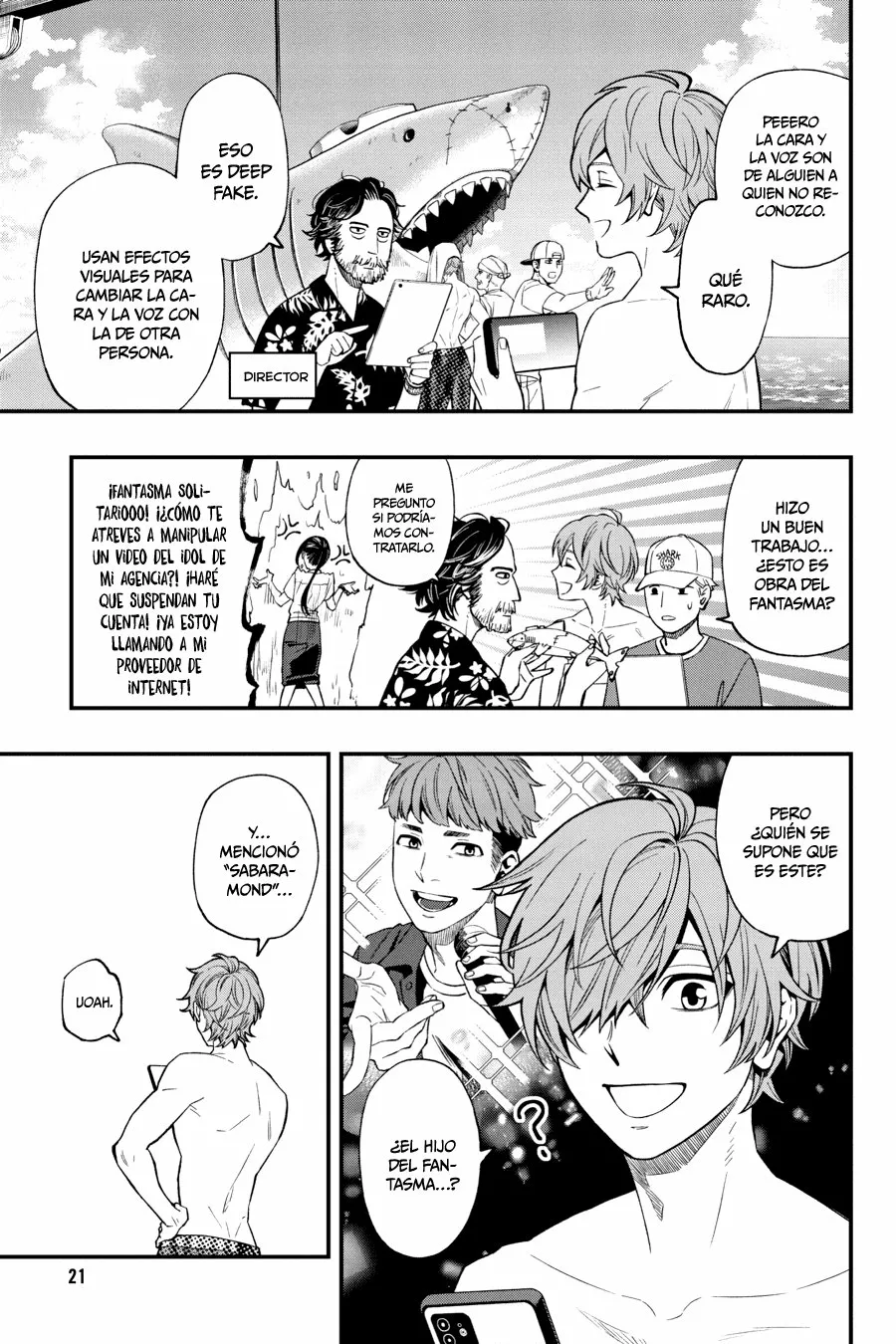 Página 22 del Manga