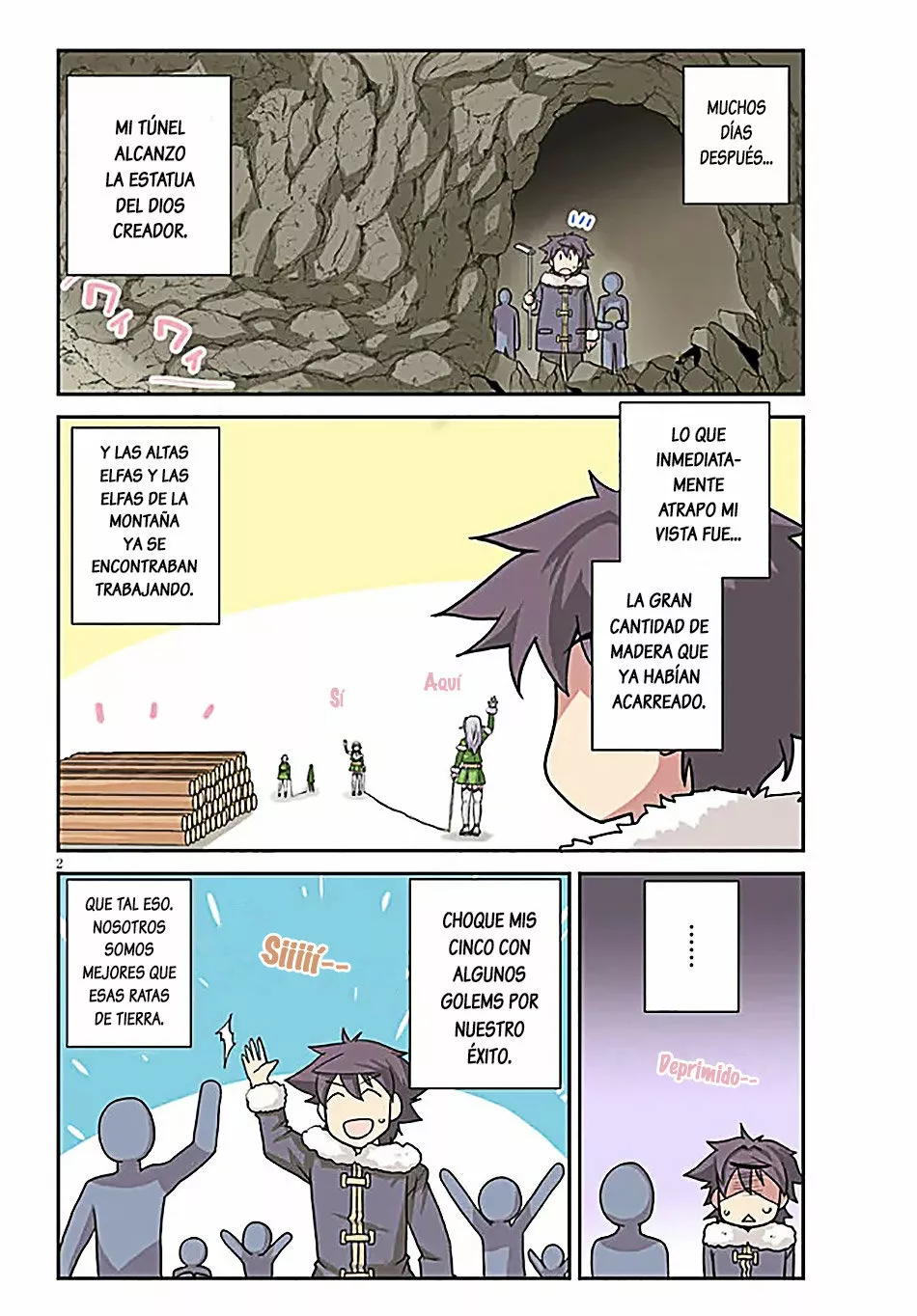 Página 2 del Manga