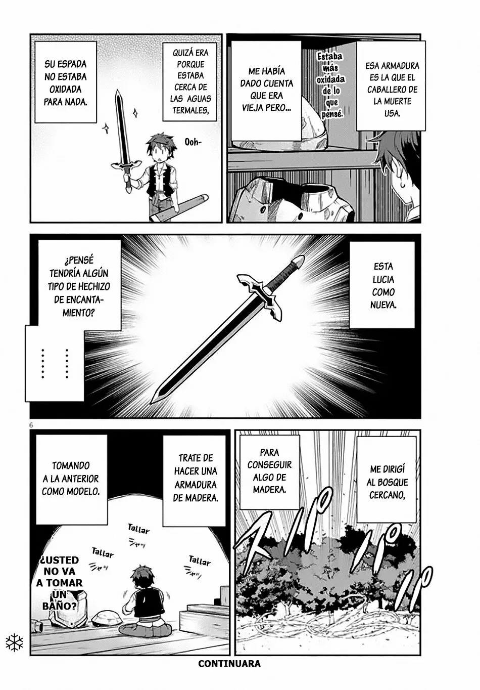 Página 6 del Manga
