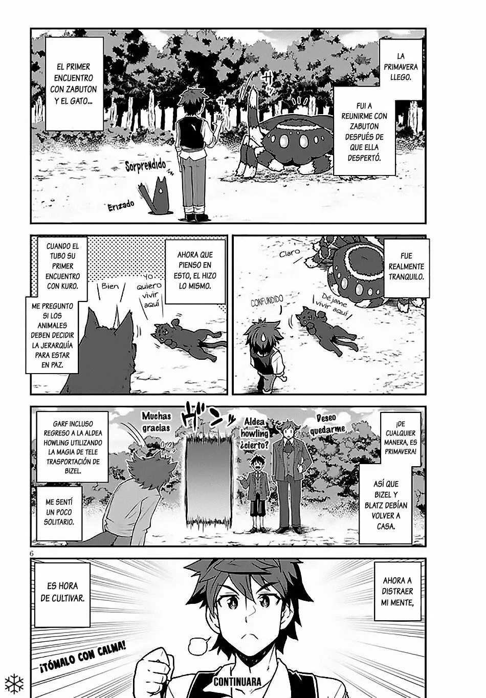 Página 6 del Manga