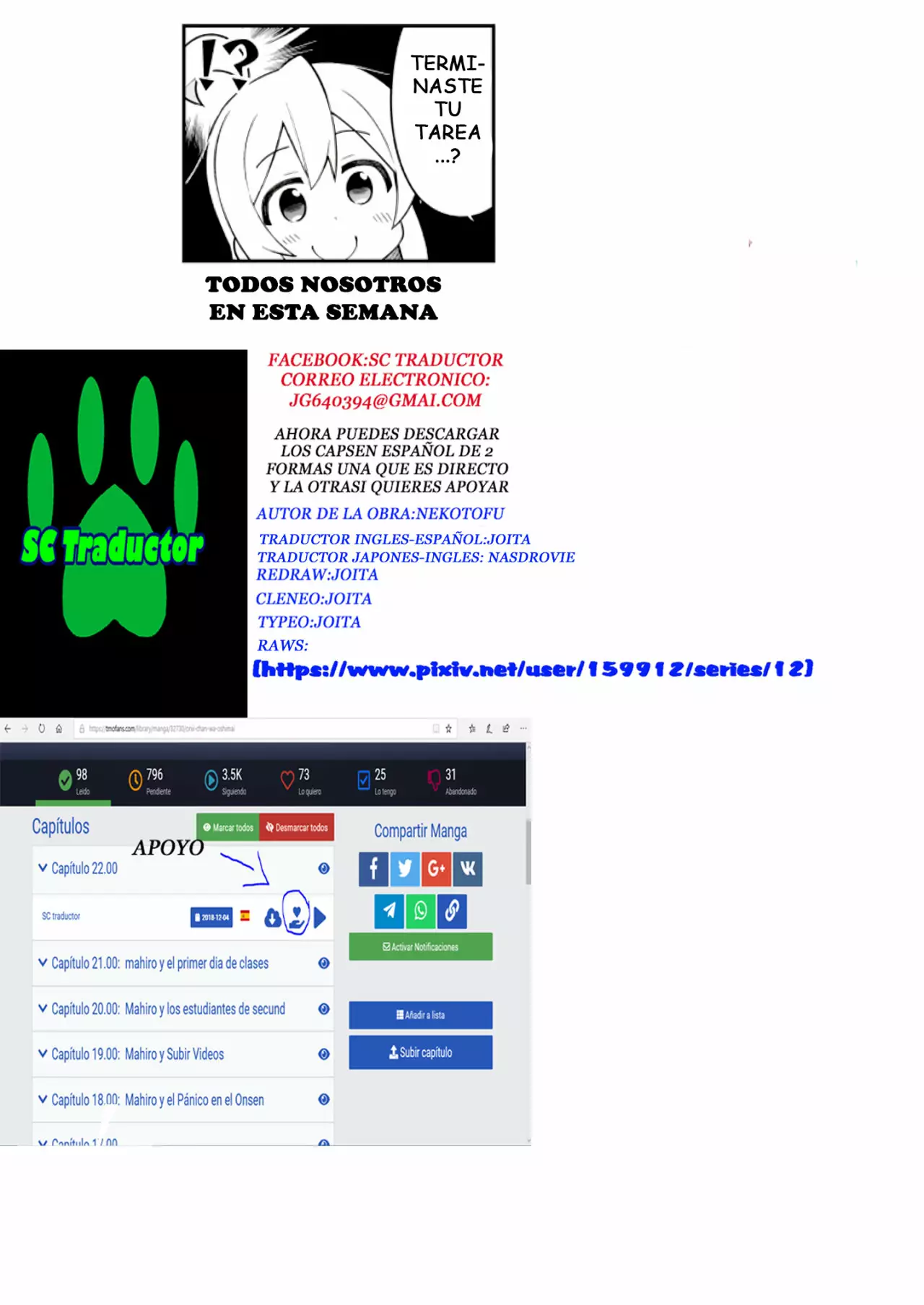 Página 9 del Manga