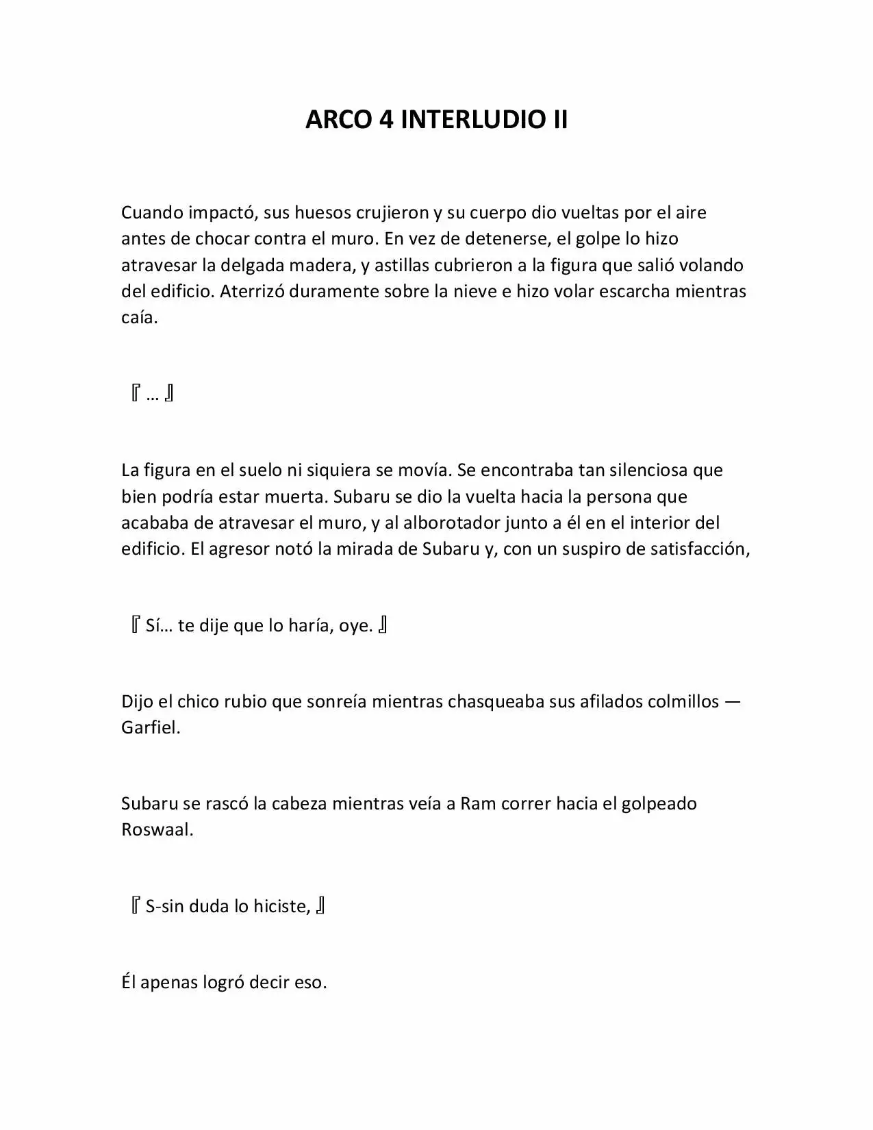 Página 1 del Manga
